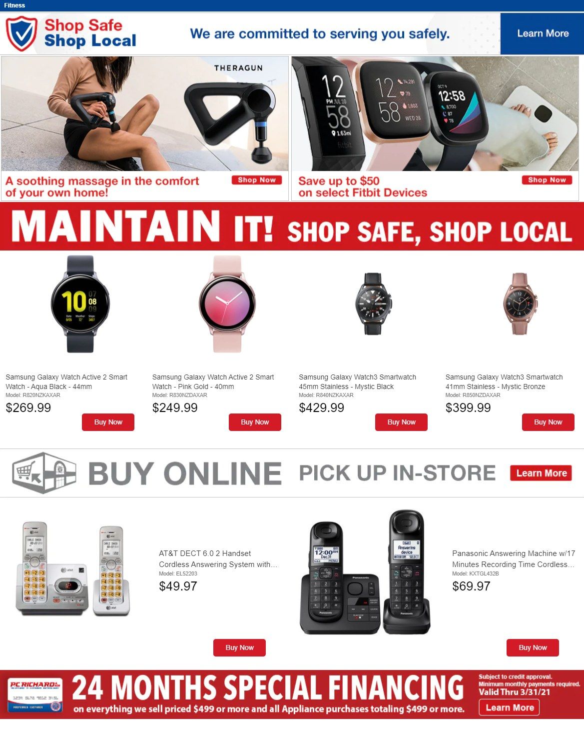 P.C. Richard & Son Weekly Ad Flyer January 3 to January 10