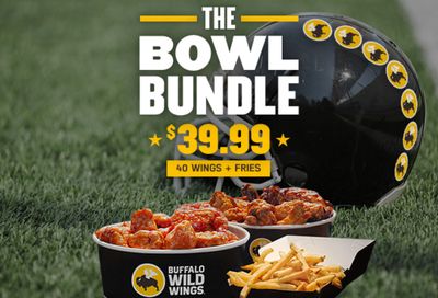 The New $39.99 Bowl Bundle is Touching Down at Buffalo Wild Wings for a Limited Time