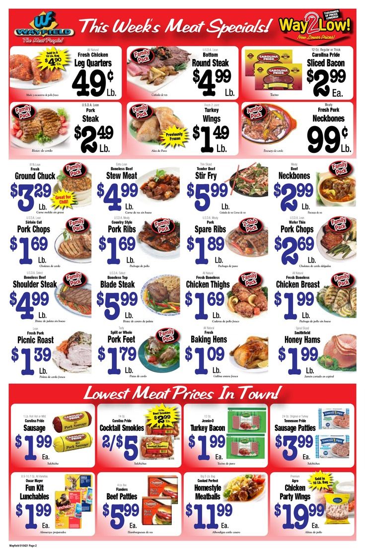 Wayfield Foods Weekly Ad Flyer January 4 to January 10, 2021