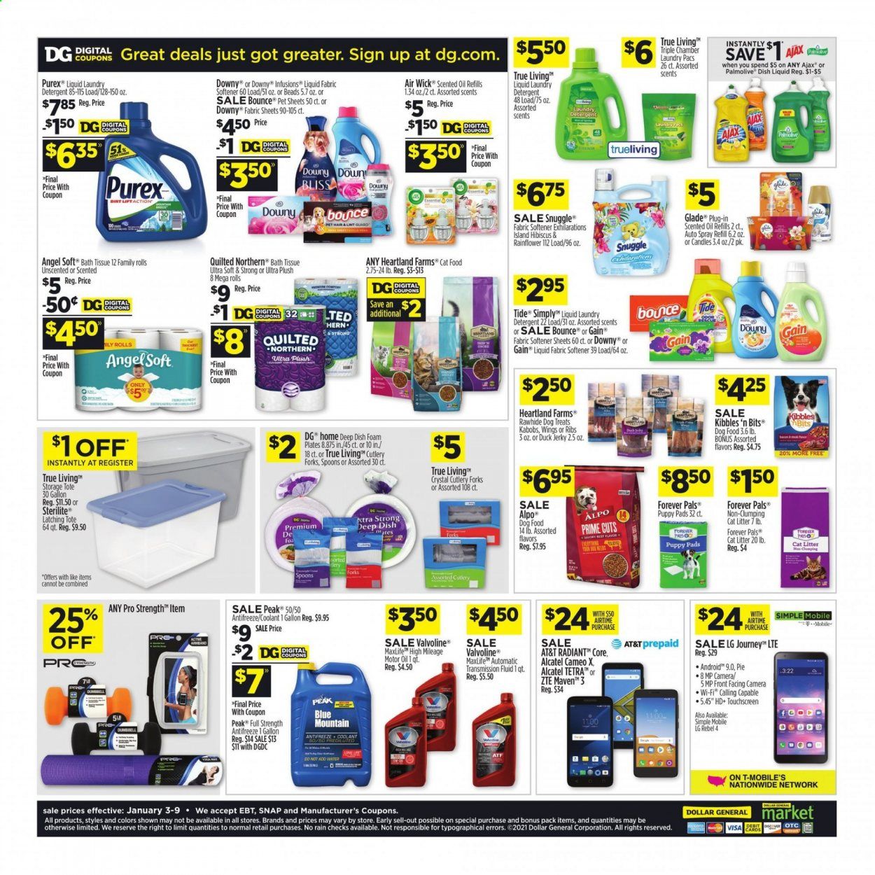 Dollar General (LA) Weekly Ad Flyer January 3 to January 9