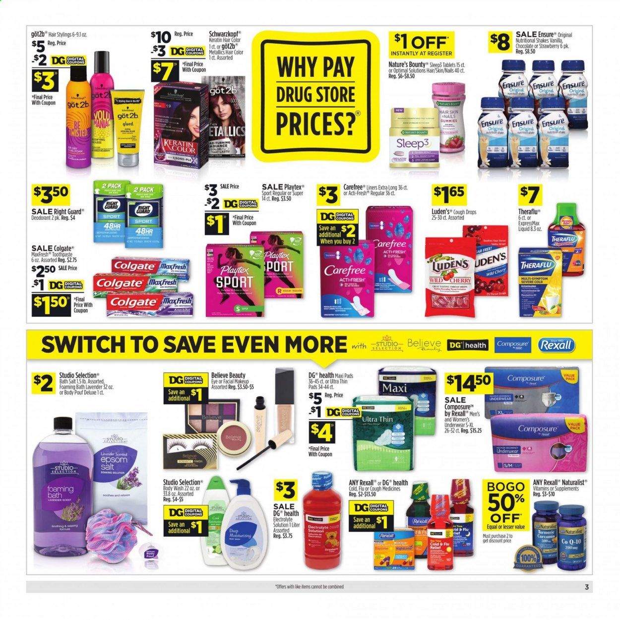 Dollar General (TX) Weekly Ad Flyer January 3 to January 9