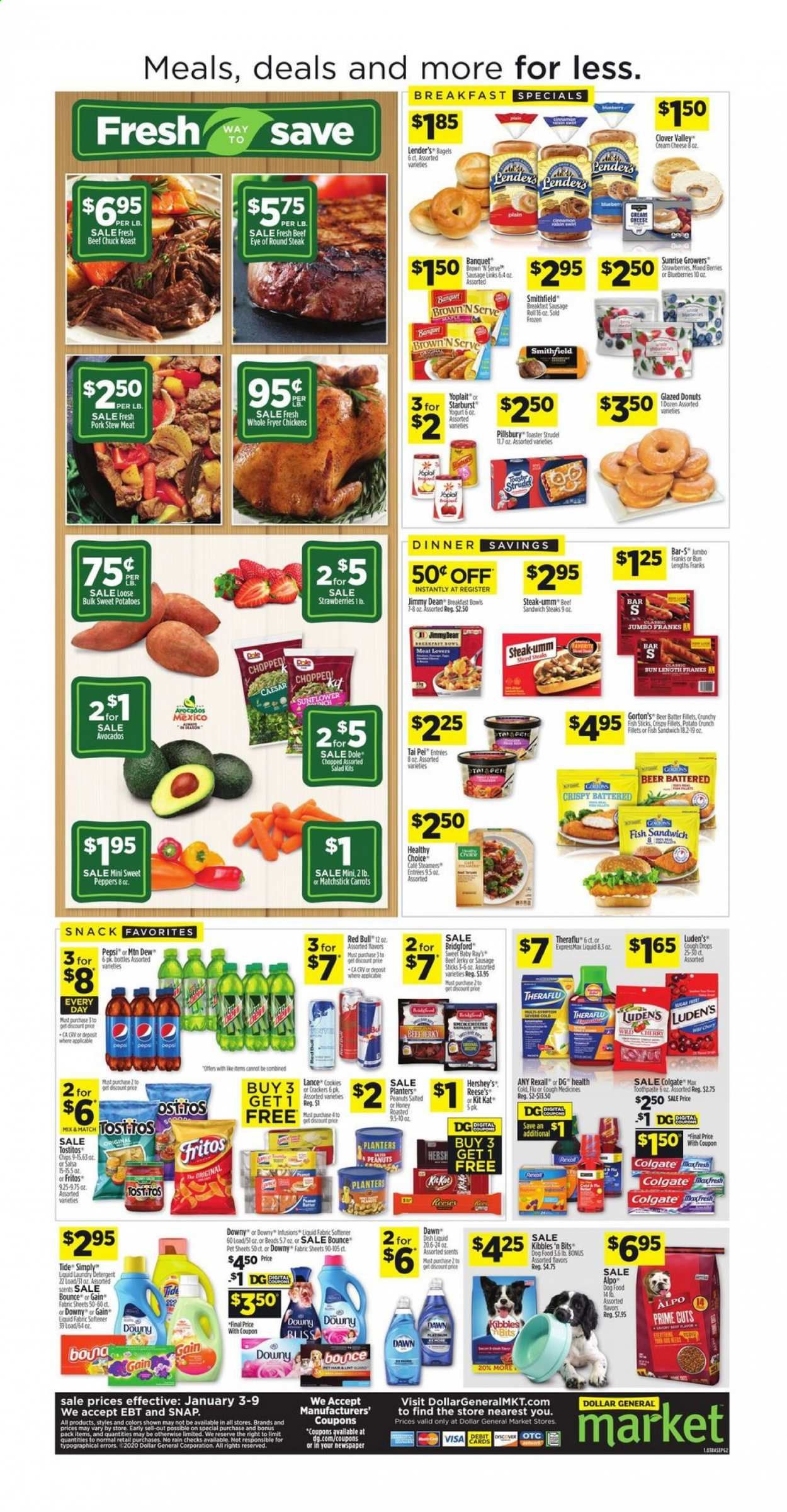 Dollar General (GA) Weekly Ad Flyer January 3 to January 9