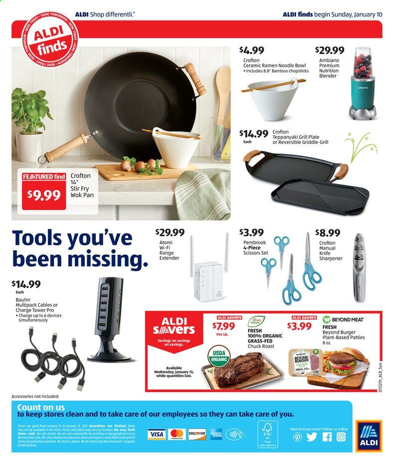 ALDI Weekly Ad Flyer January 10 to January 16