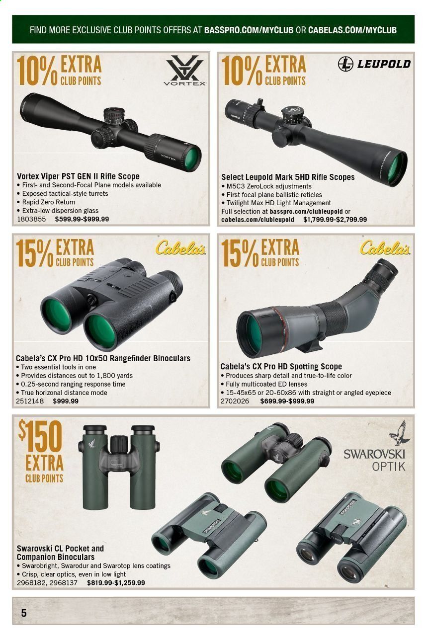 Cabela's Weekly Ad Flyer January 1 to January 31