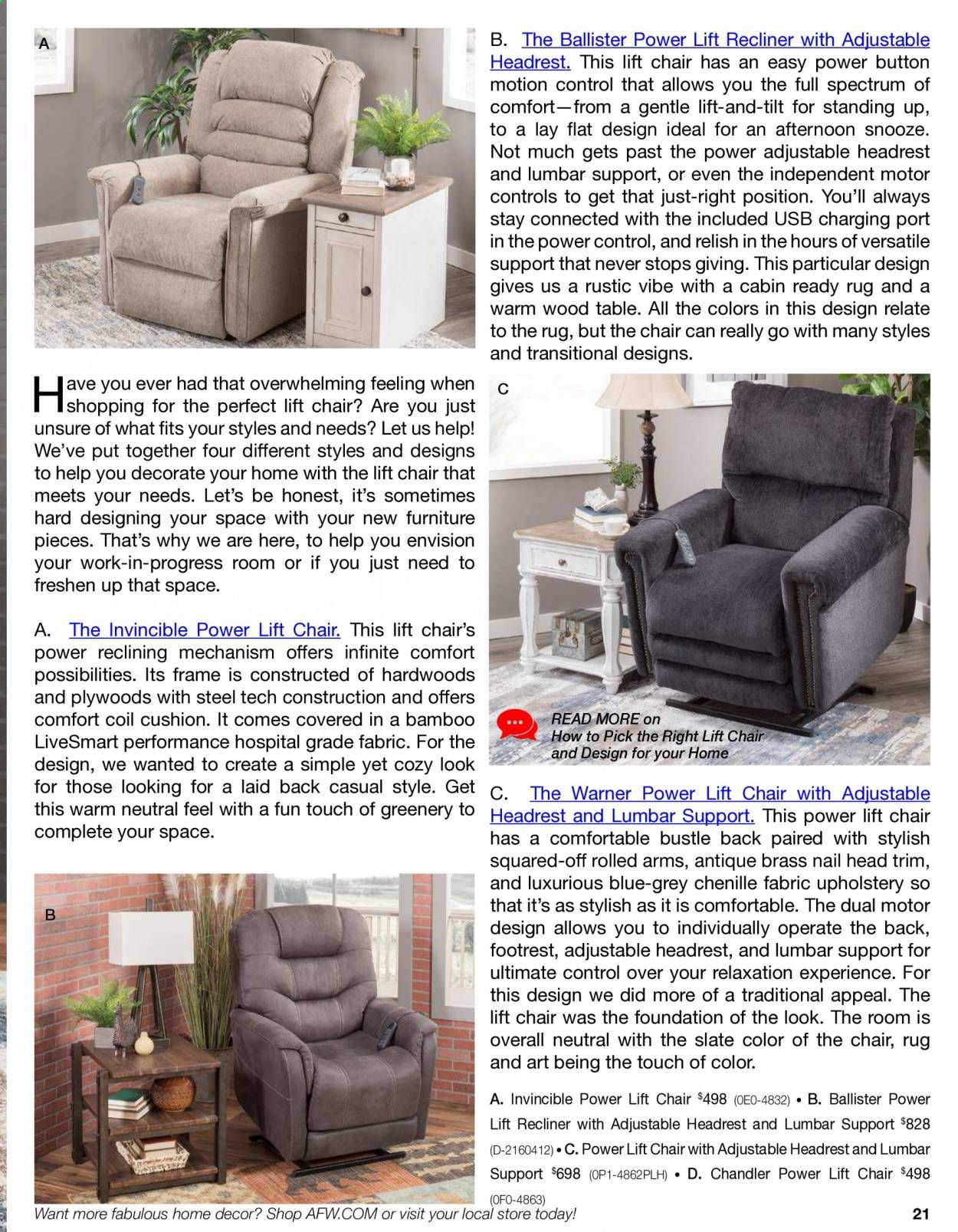 American Furniture Warehouse Weekly Ad Flyer November 1 to January 31
