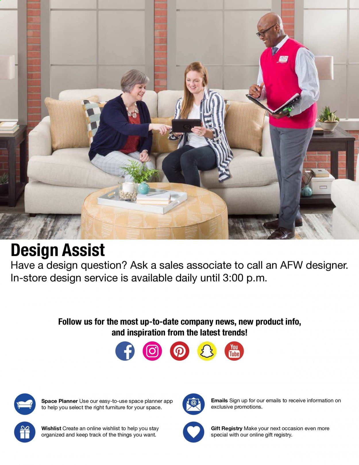 American Furniture Warehouse Weekly Ad Flyer November 1 to January 31