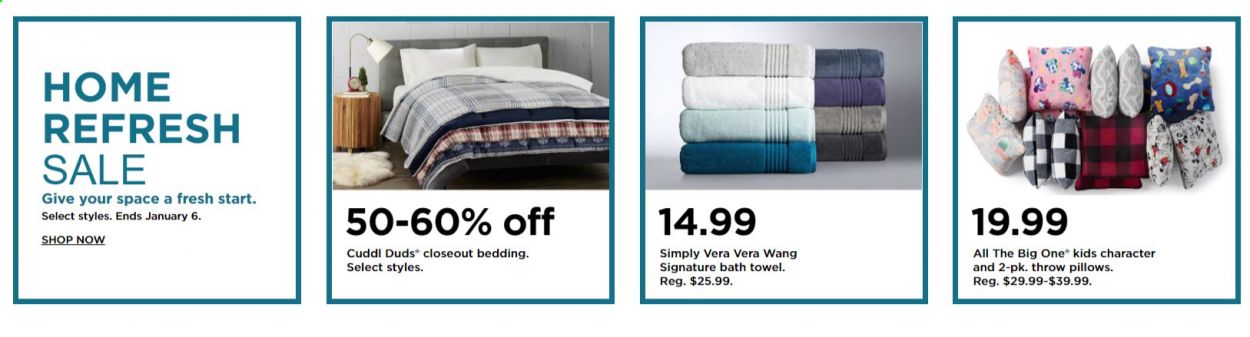 Kohl's Weekly Ad Flyer January 4 to January 6