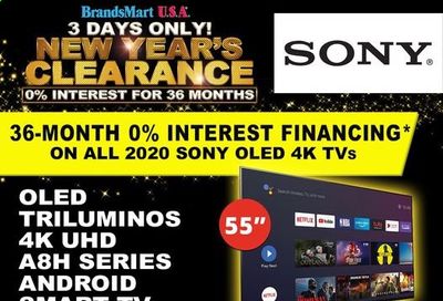 Brandsmart USA Weekly Ad Flyer January 3 to January 5