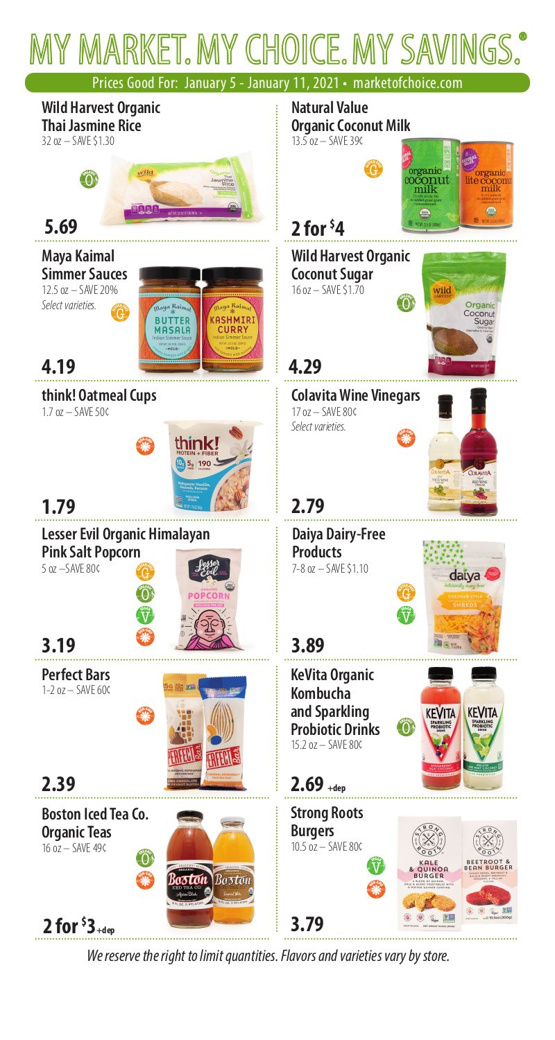 Market Of Choice Weekly Ad Flyer January 5 to January 11, 2021