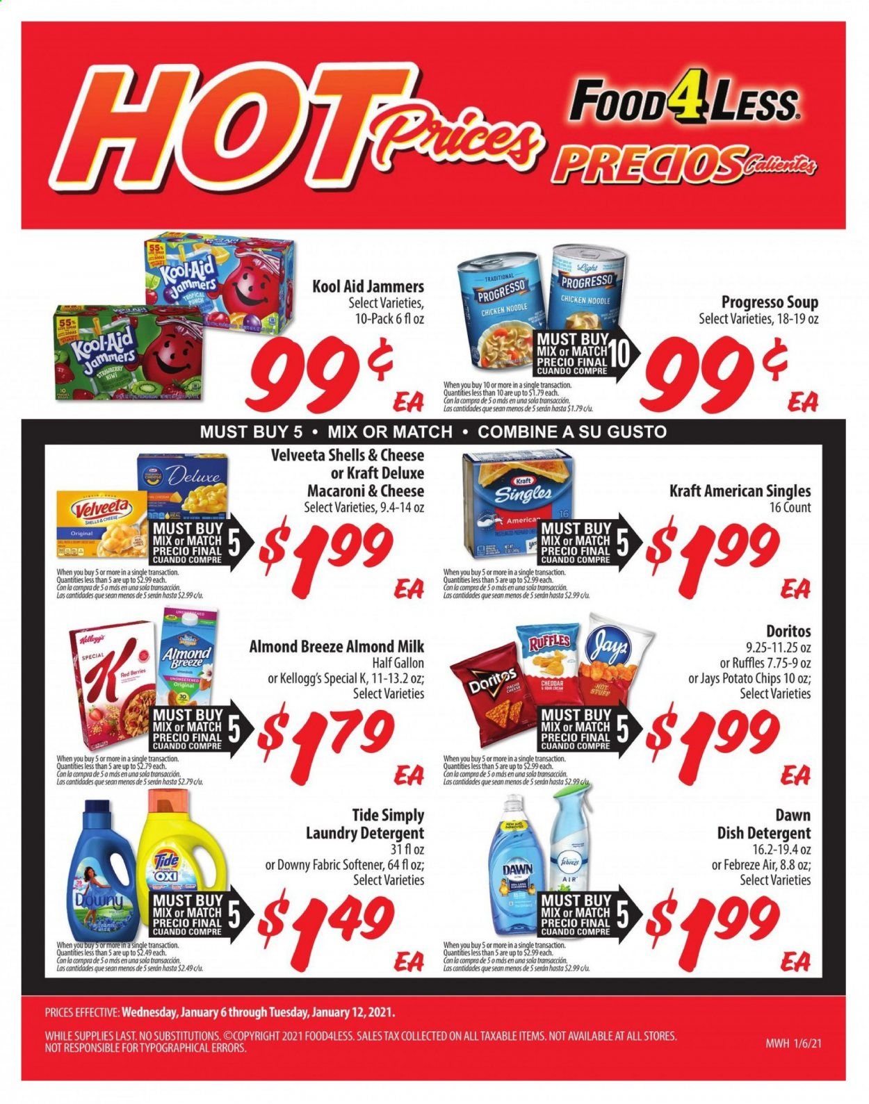 Food 4 Less (IL) Weekly Ad Flyer January 6 to January 12