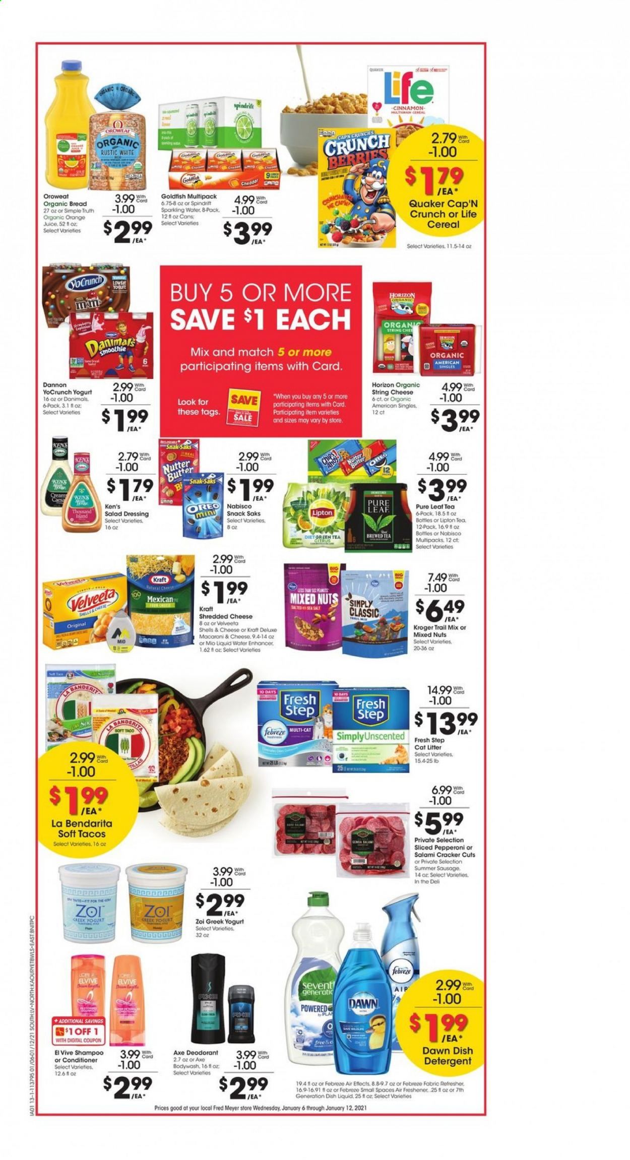 Fred Meyer (DC, DE, NJ, NY, PA, VA) Weekly Ad Flyer January 6 to January 12