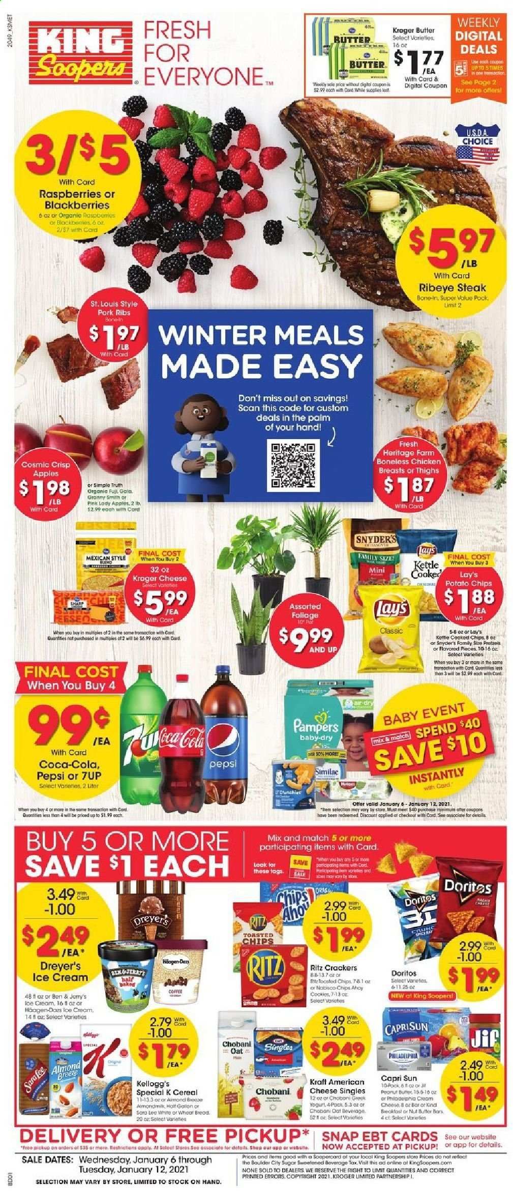 King Soopers (CO, WY) Weekly Ad Flyer January 6 to January 12