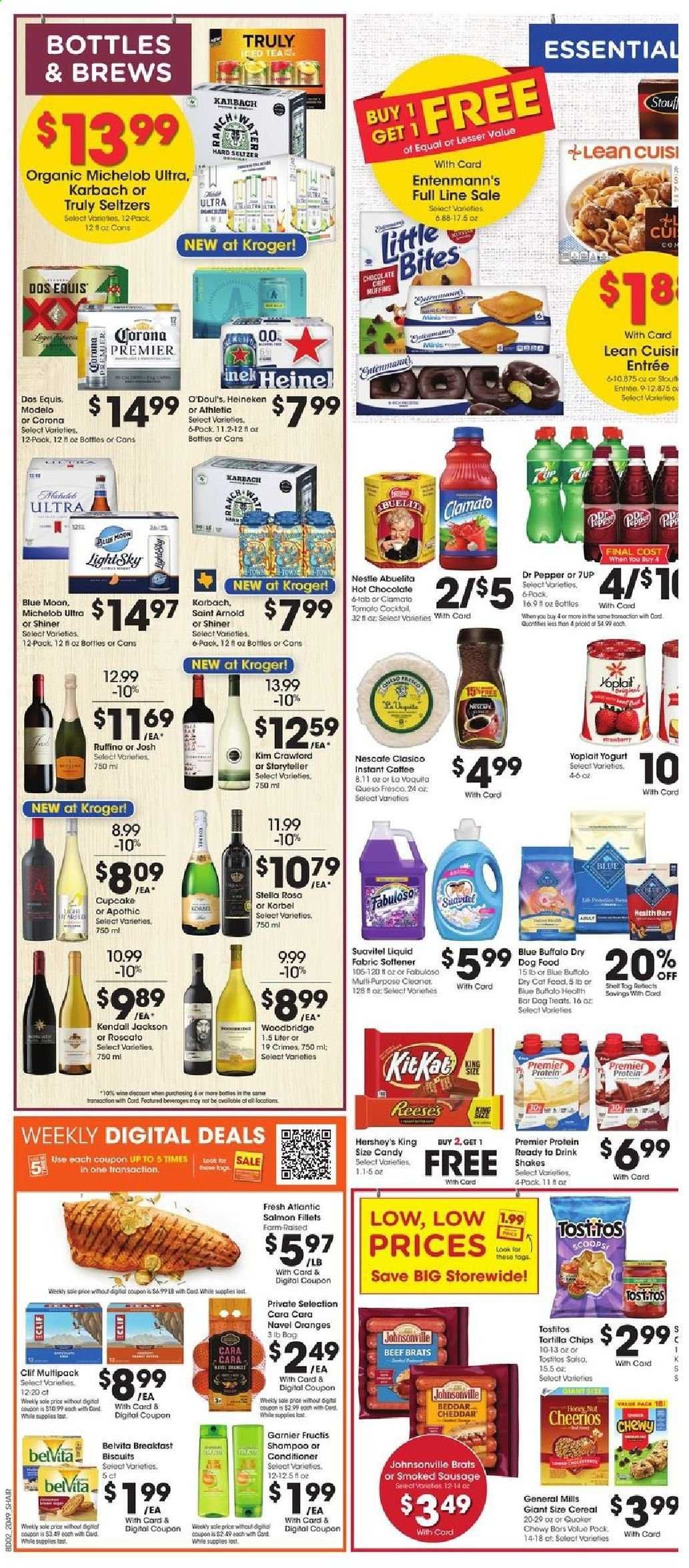 Kroger (GA, IL, LA, MI, OK, SC, TN, TX, VA) Weekly Ad Flyer January 6 to January 12