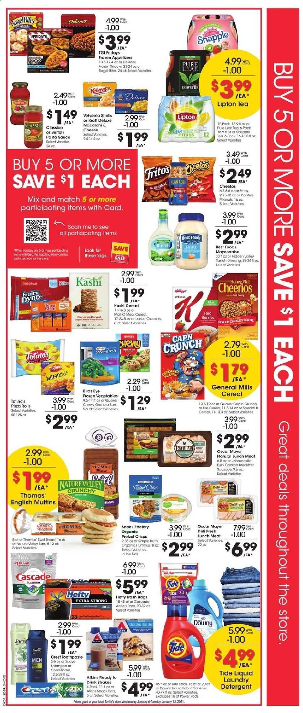 Smith's (AZ, ID, MT, NM, NV, UT, WY) Weekly Ad Flyer January 6 to January 12