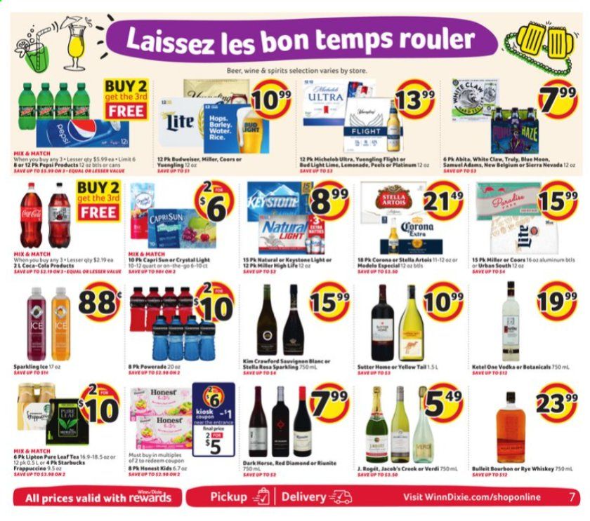 Winn Dixie (AL, FL, GA, LA, MS) Weekly Ad Flyer January 6 to January 12
