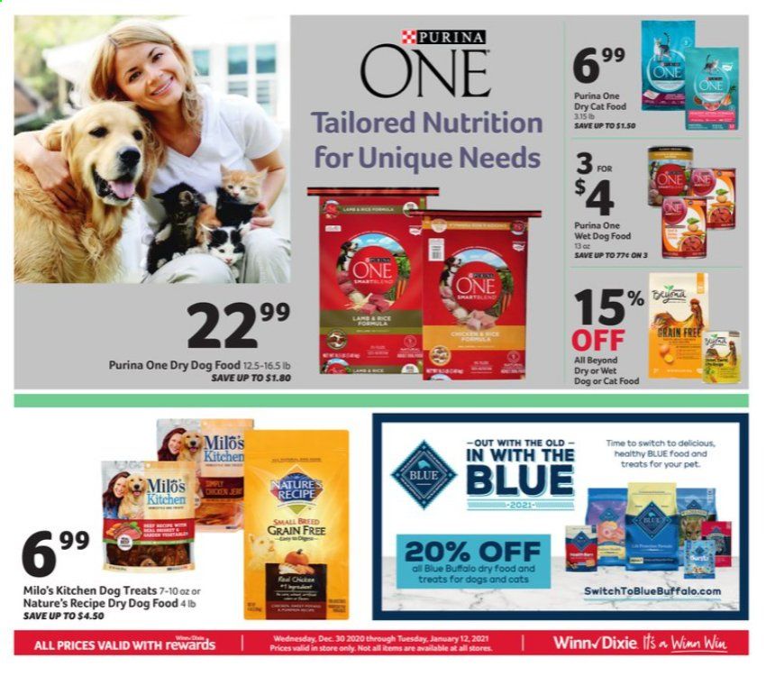 Winn Dixie (AL, FL, GA, LA, MS) Weekly Ad Flyer December 30 to January 12