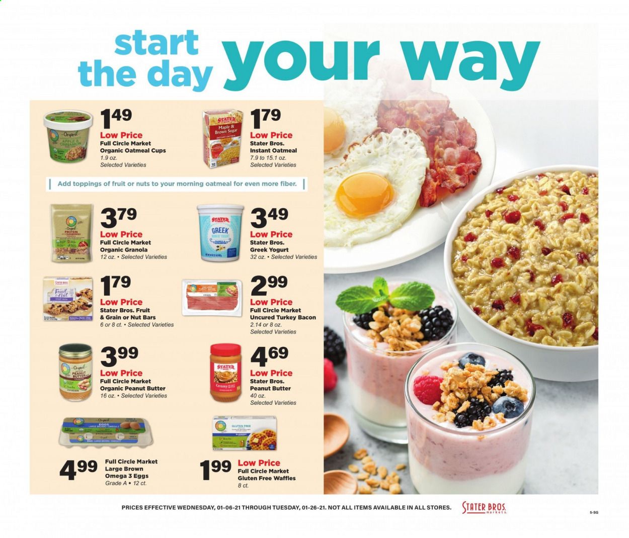Stater Bros. Weekly Ad Flyer January 6 to January 26