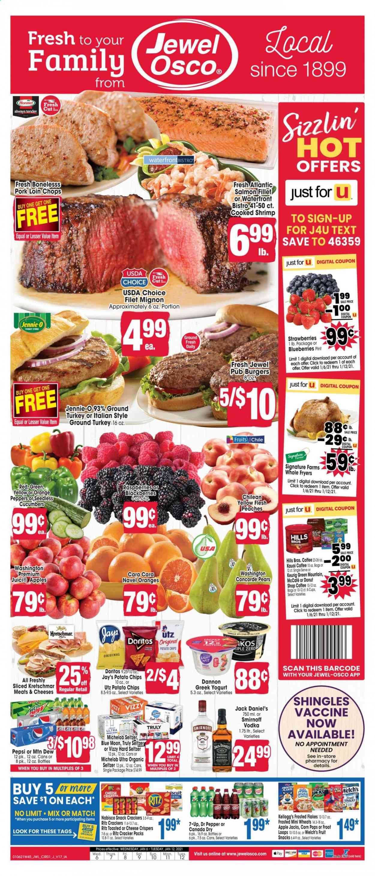 Jewel Osco (IA) Weekly Ad Flyer January 6 to January 12