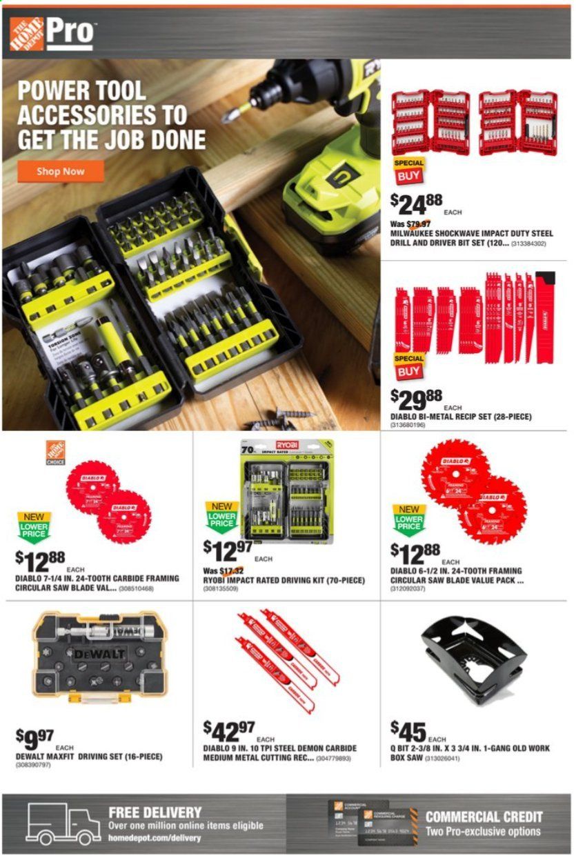 The Home Depot Weekly Ad Flyer January 4 to January 11
