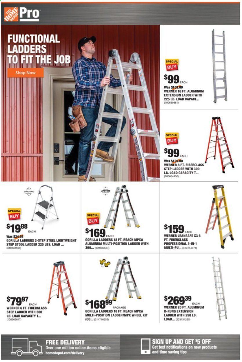 The Home Depot Weekly Ad Flyer January 4 to January 11
