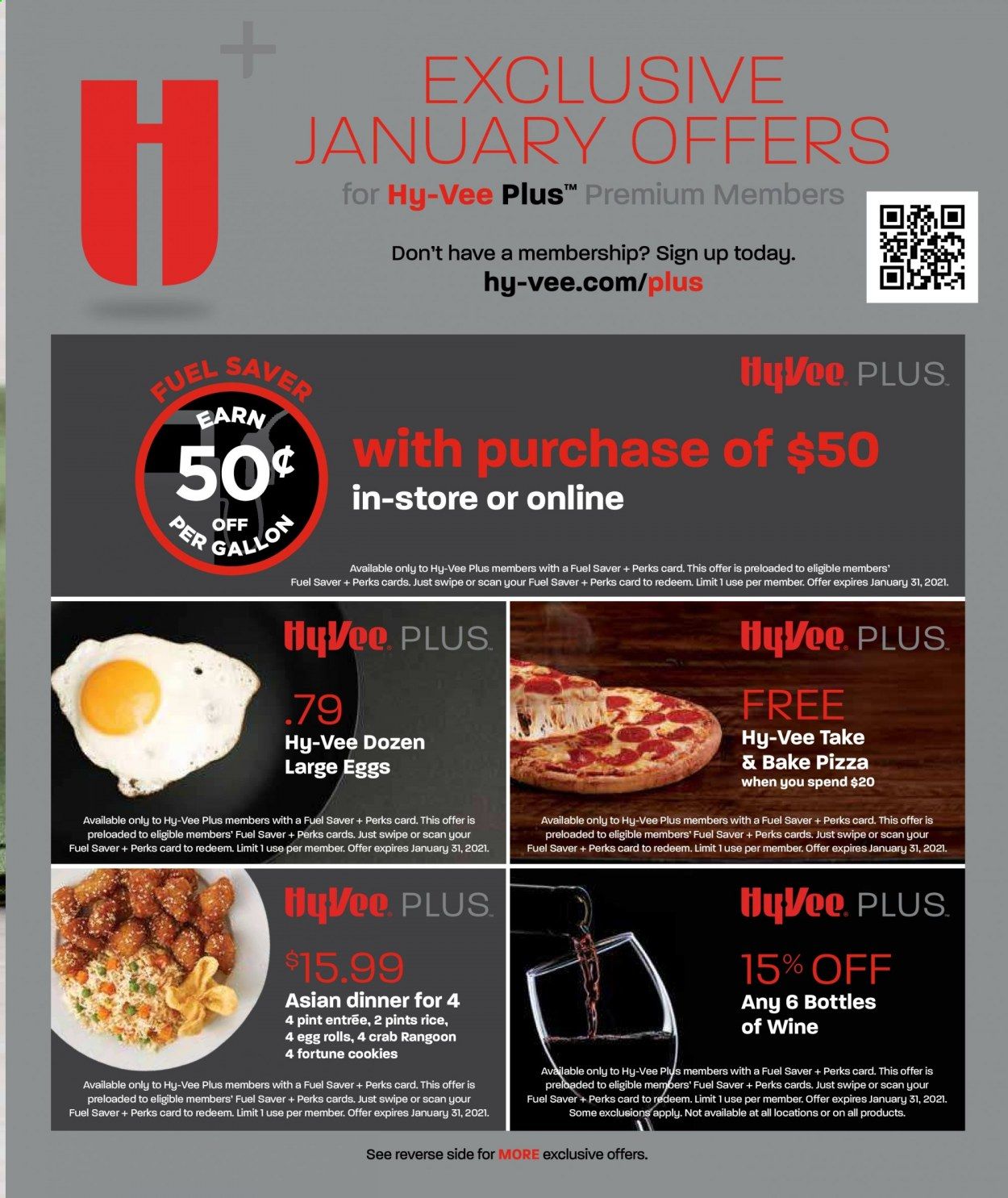 Hy-Vee (IA, IL, KS, MN, MO, NE, SD, WI) Weekly Ad Flyer January 1 to January 31