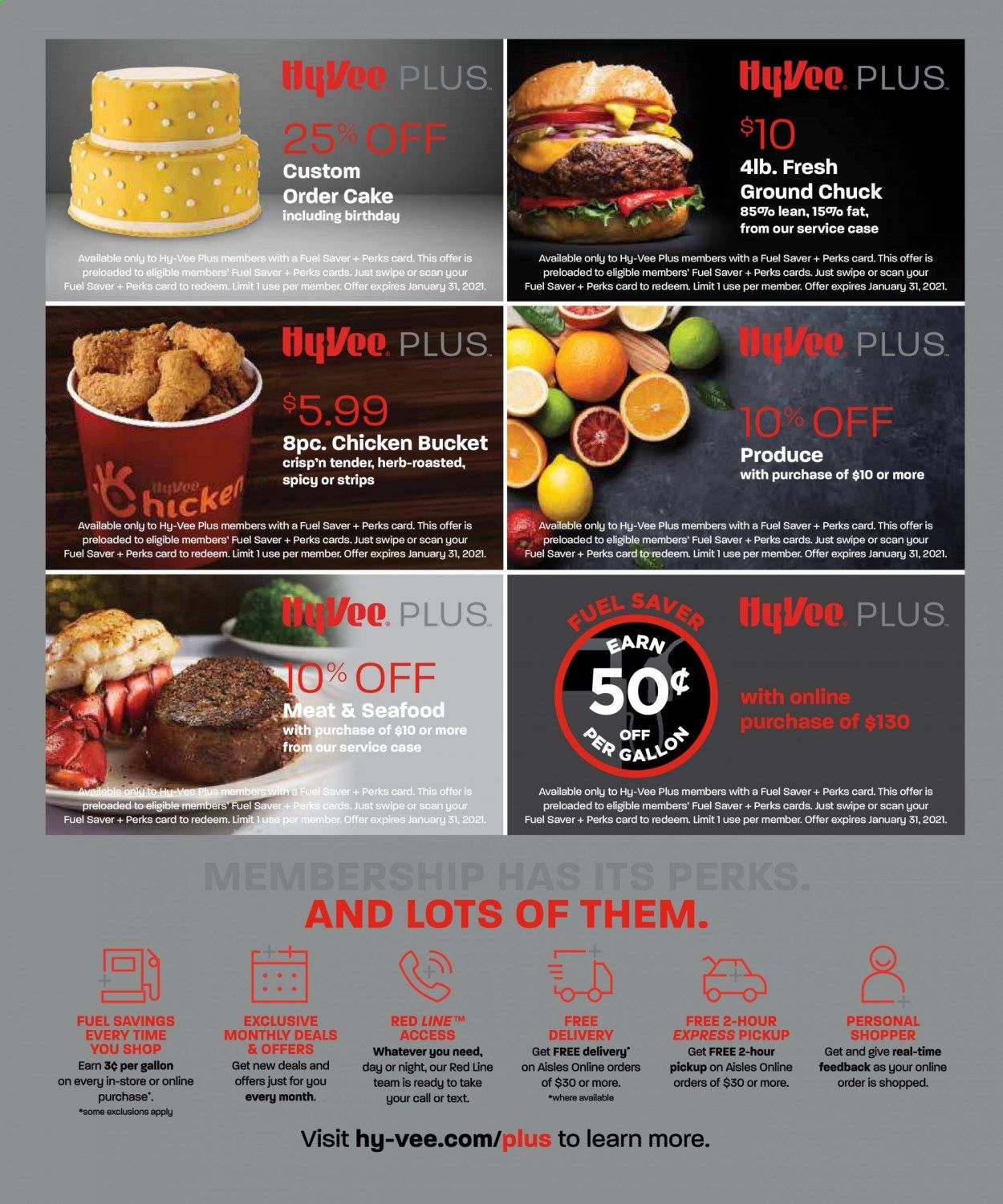 Hy-Vee (IA, IL, KS, MN, MO, NE, SD, WI) Weekly Ad Flyer January 1 to January 31