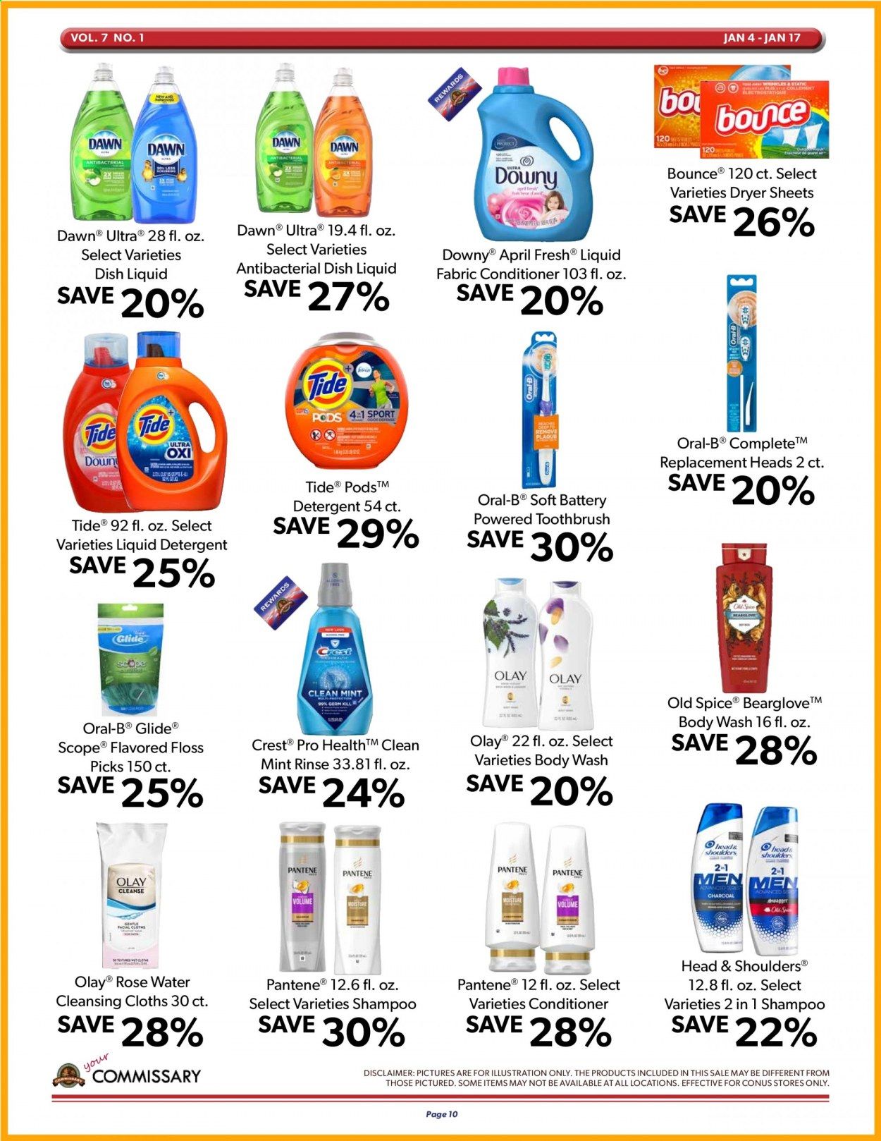 Commissary Weekly Ad Flyer January 4 to January 17