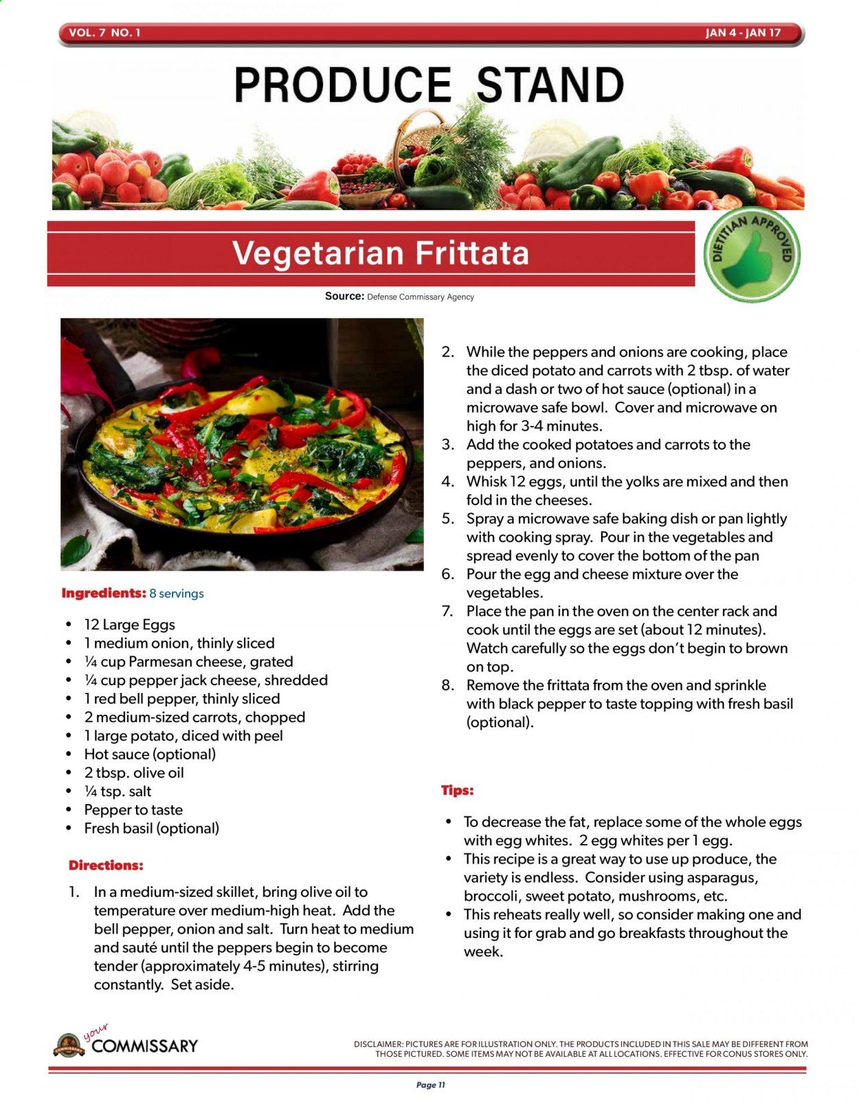 Commissary Weekly Ad Flyer January 4 to January 17