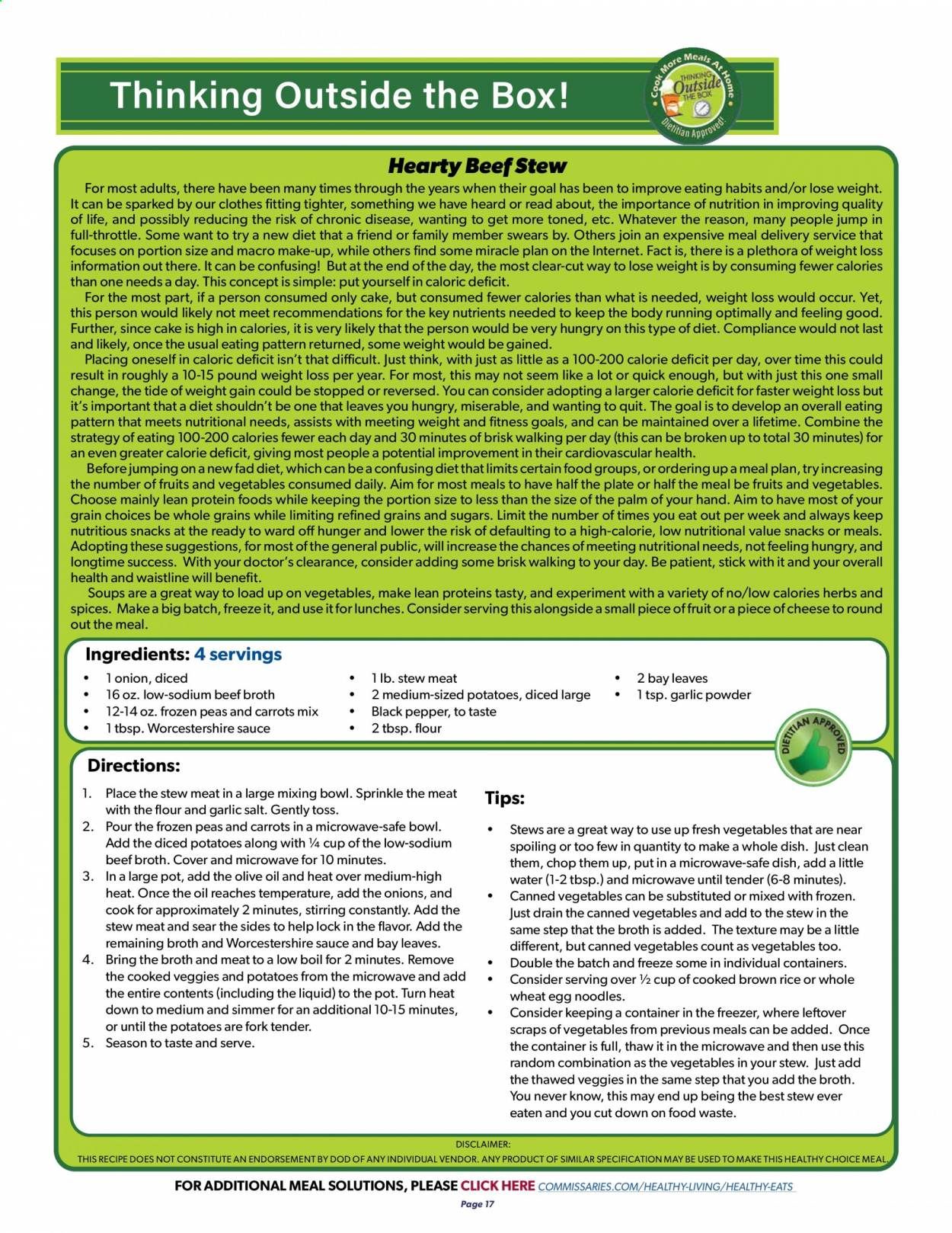 Commissary Weekly Ad Flyer January 4 to January 17