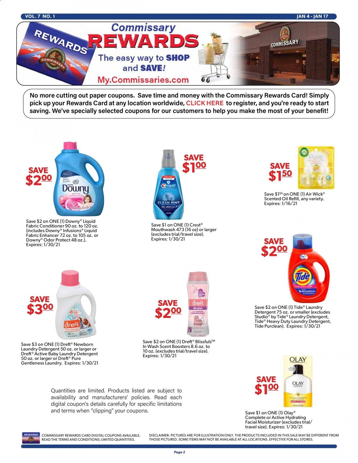 Commissary Weekly Ad Flyer January 4 to January 17
