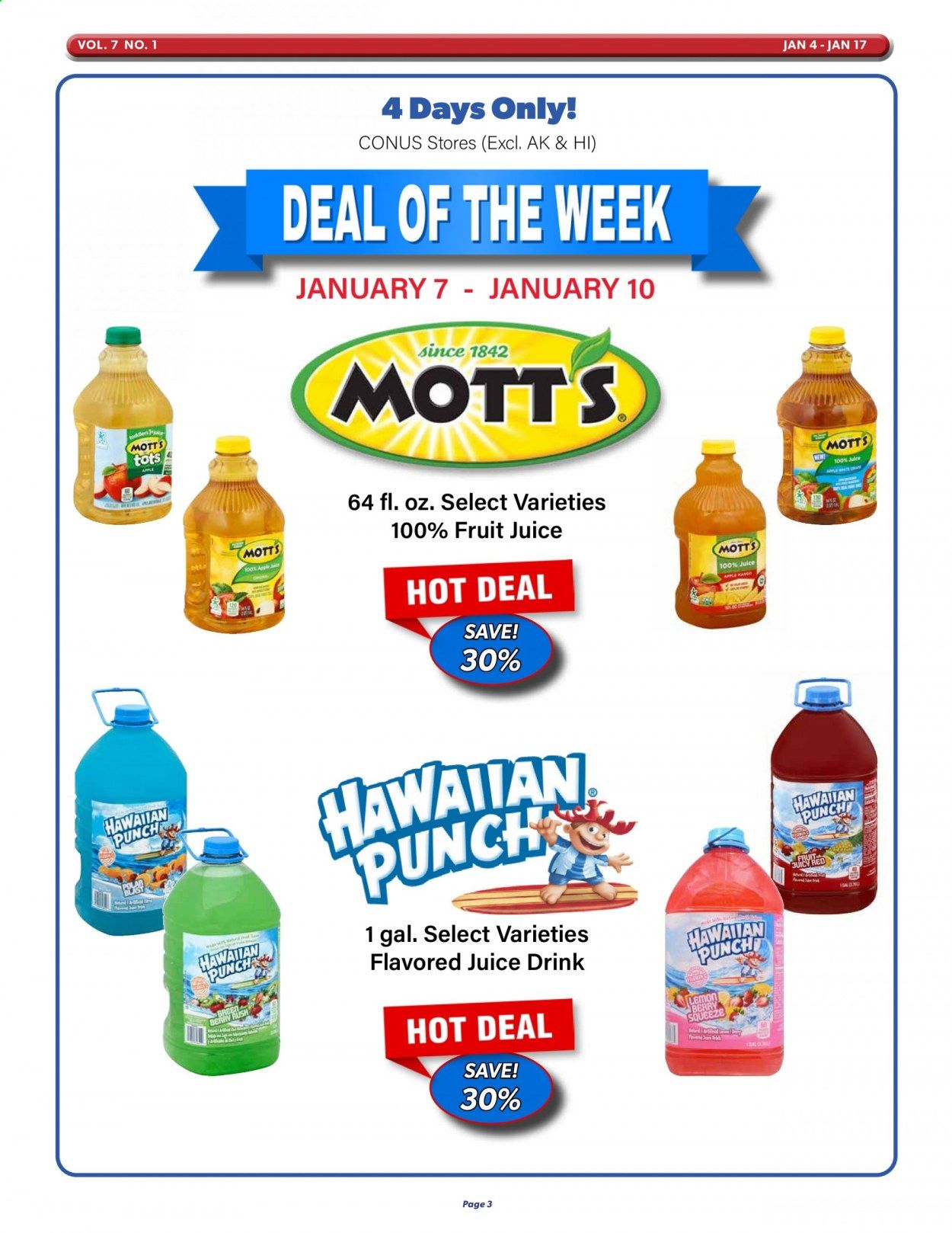 Commissary Weekly Ad Flyer January 4 to January 17