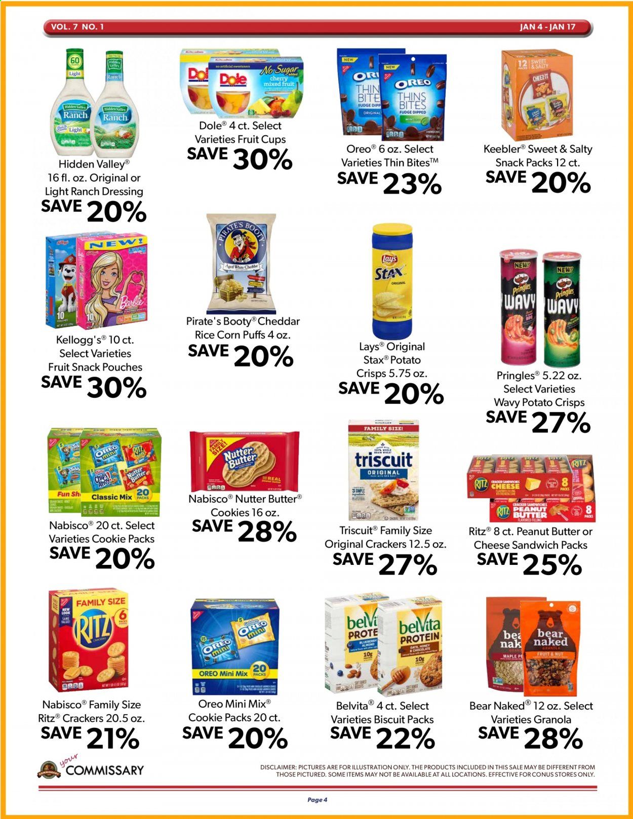 Commissary Weekly Ad Flyer January 4 to January 17