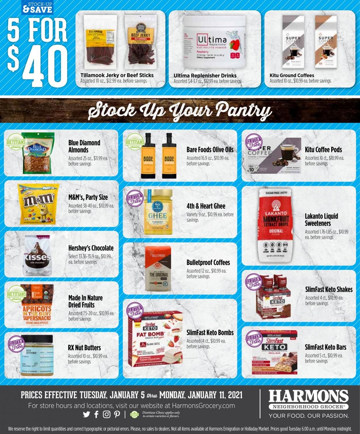 Harmons Weekly Ad Flyer January 5 to January 11