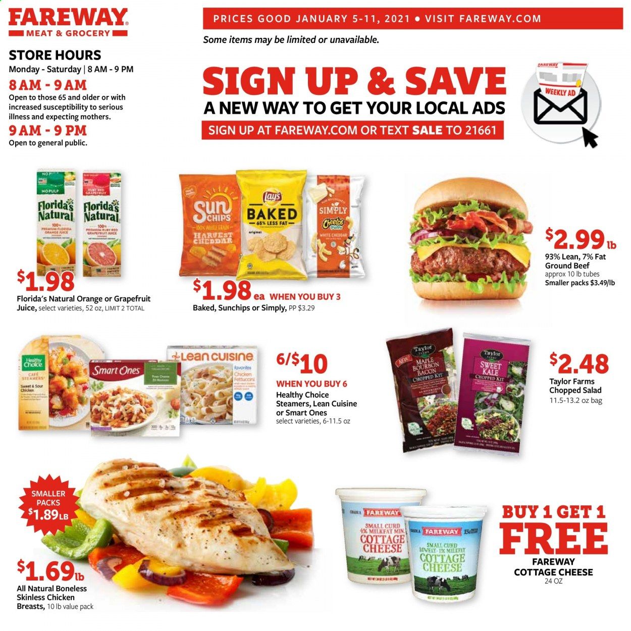 Fareway (IA, IL, MN, MO, NE, SD) Weekly Ad Flyer January 5 to January 11