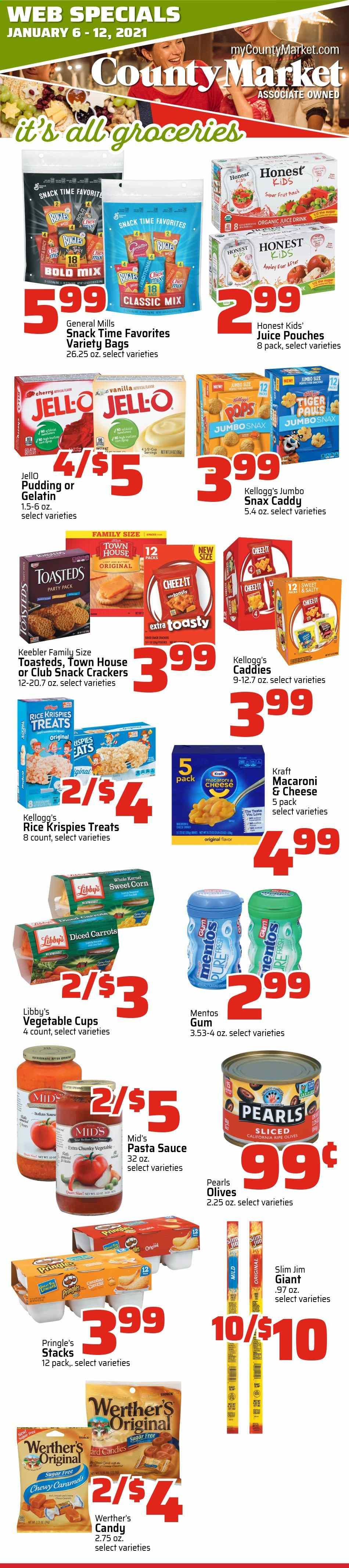 County Market Weekly Ad Flyer January 6 to January 12