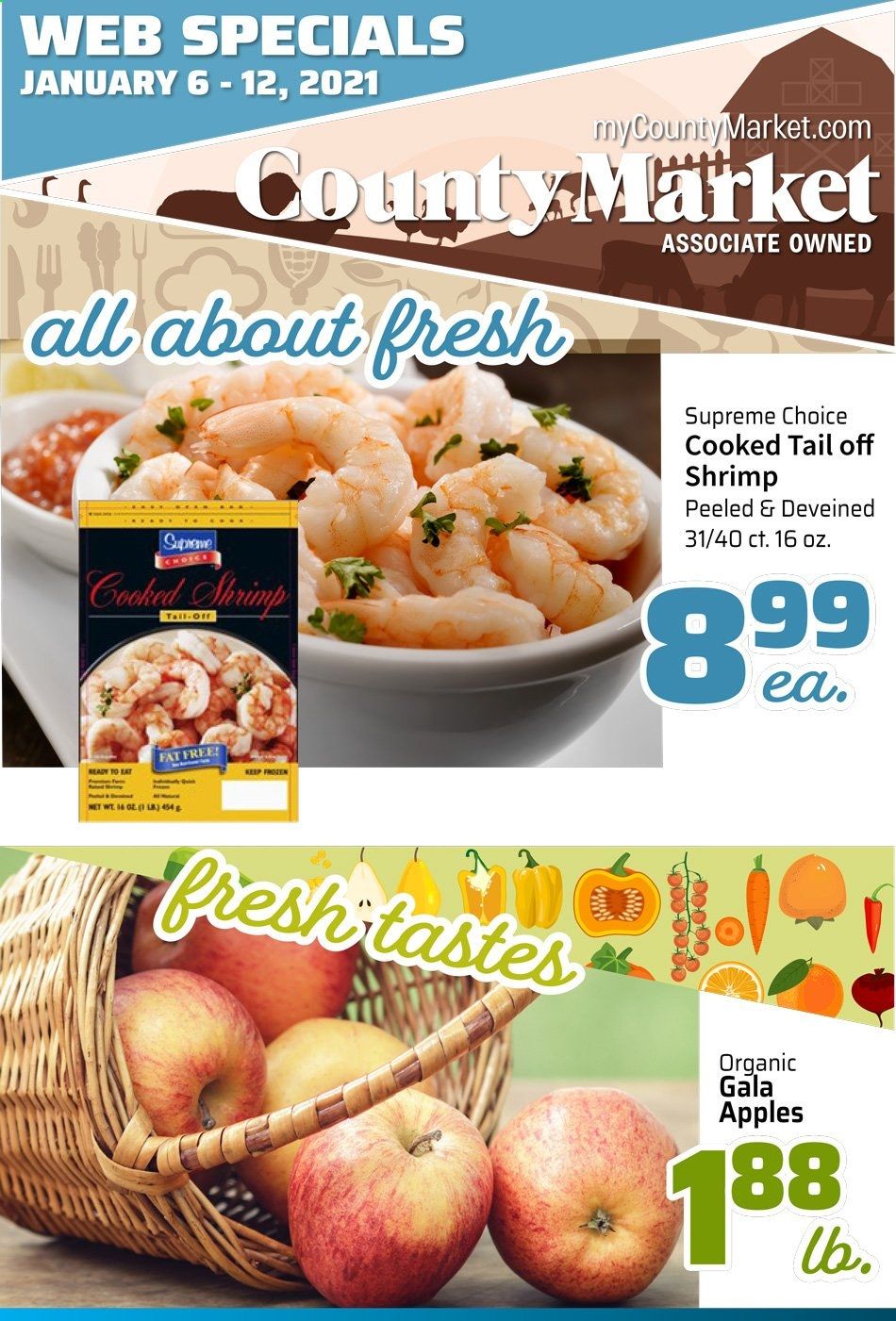 County Market Weekly Ad Flyer January 6 to January 12
