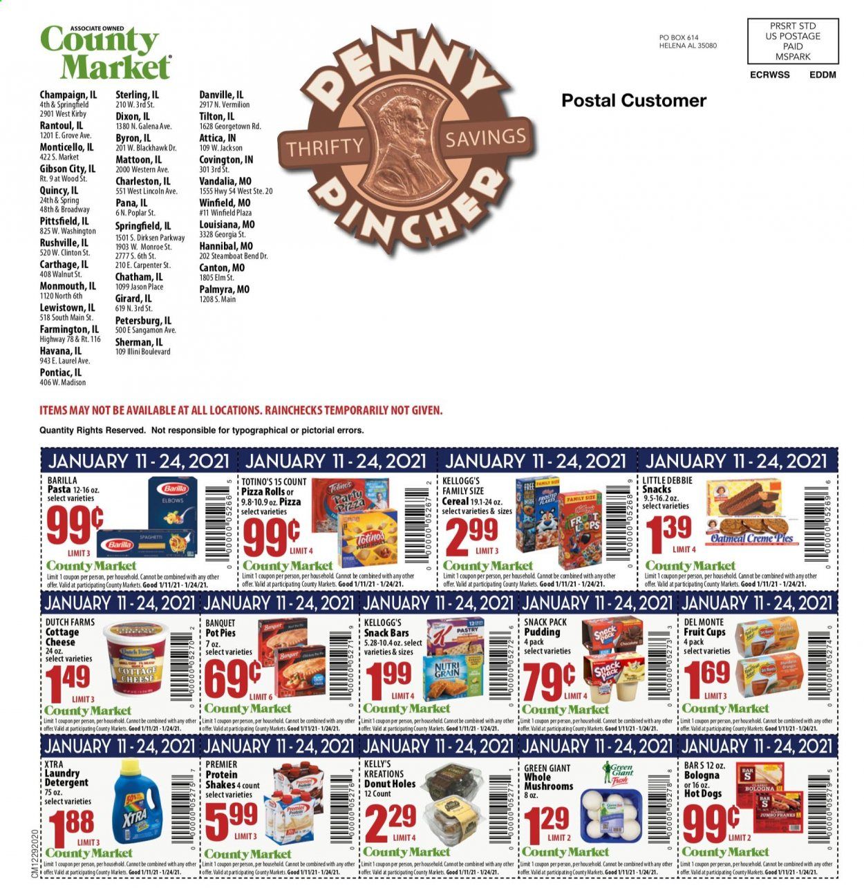 County Market Weekly Ad Flyer December 29 to January 24