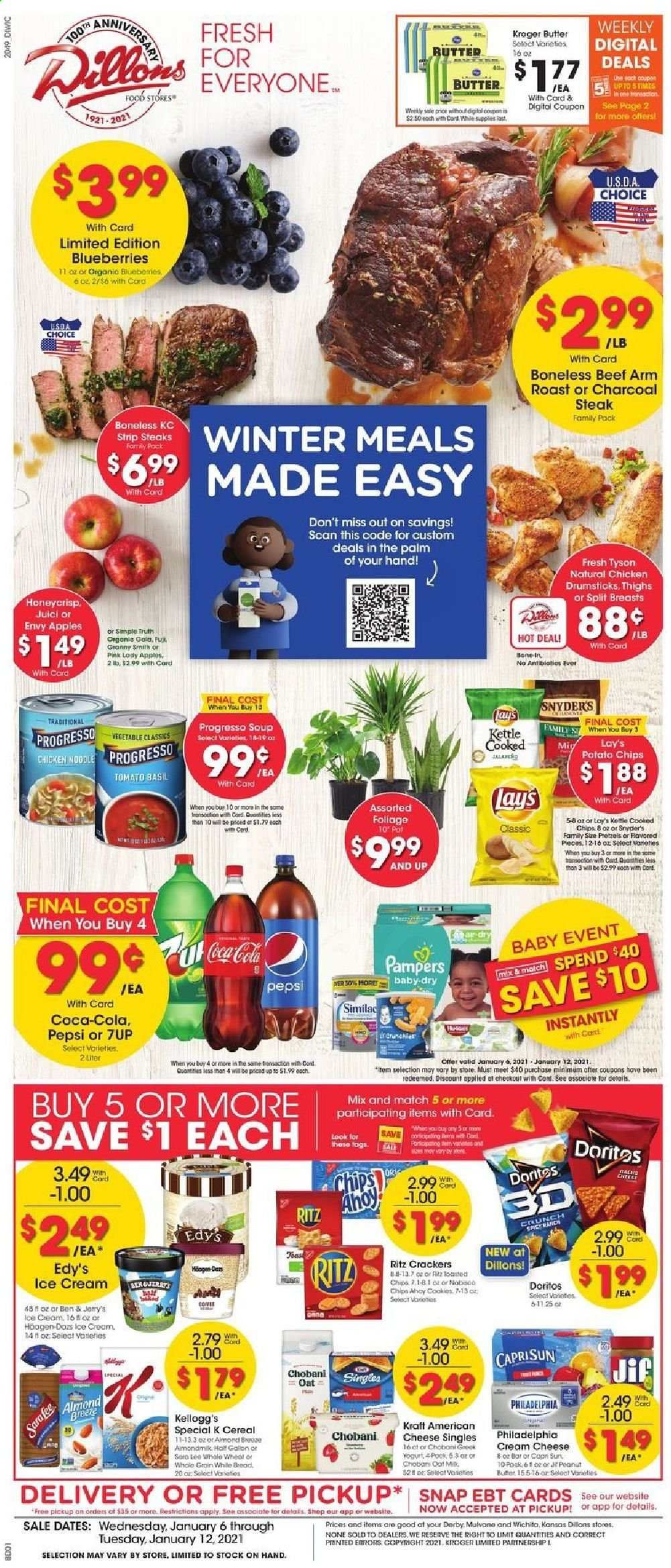 Dillons (KS) Weekly Ad Flyer January 6 to January 12