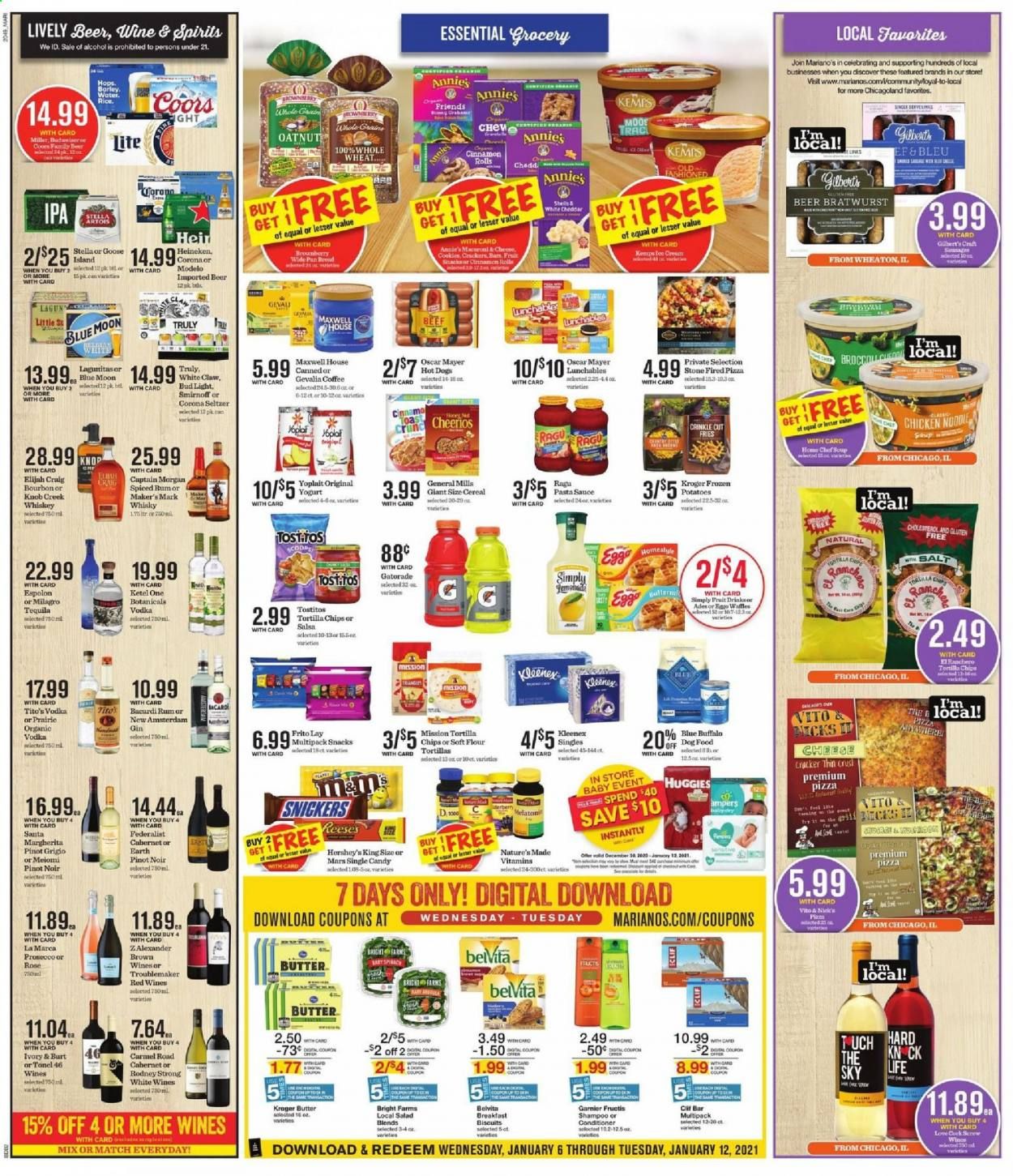 Mariano’s Weekly Ad Flyer January 6 to January 12
