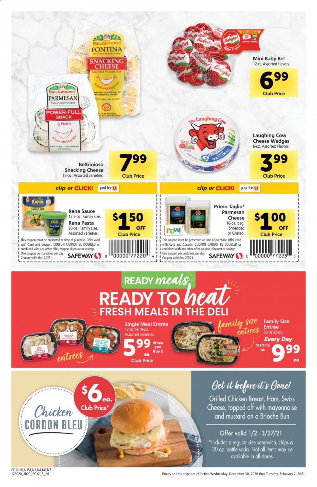Safeway Weekly Ad Flyer December 30 to February 2