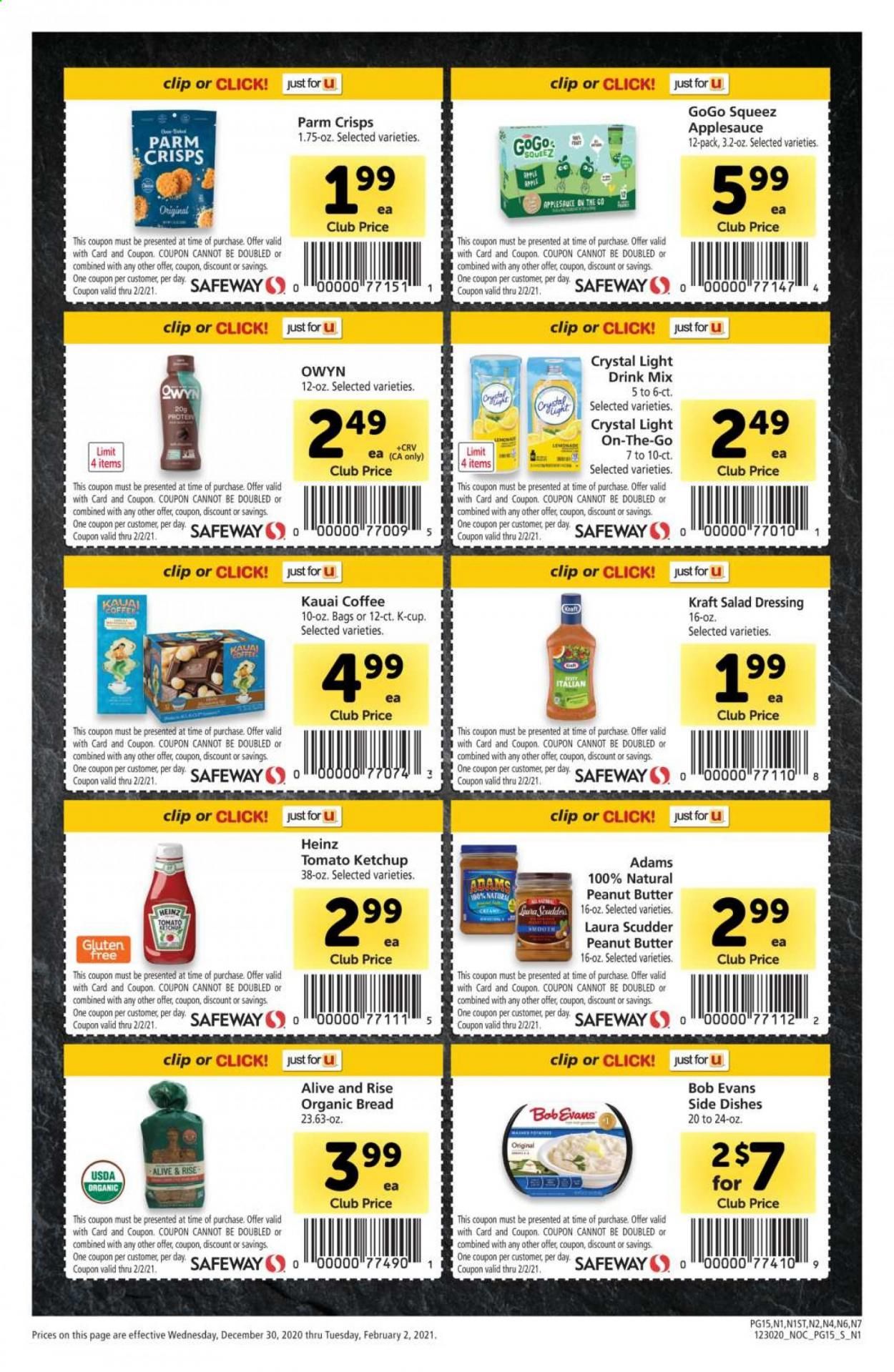 Safeway Weekly Ad Flyer December 30 to February 2