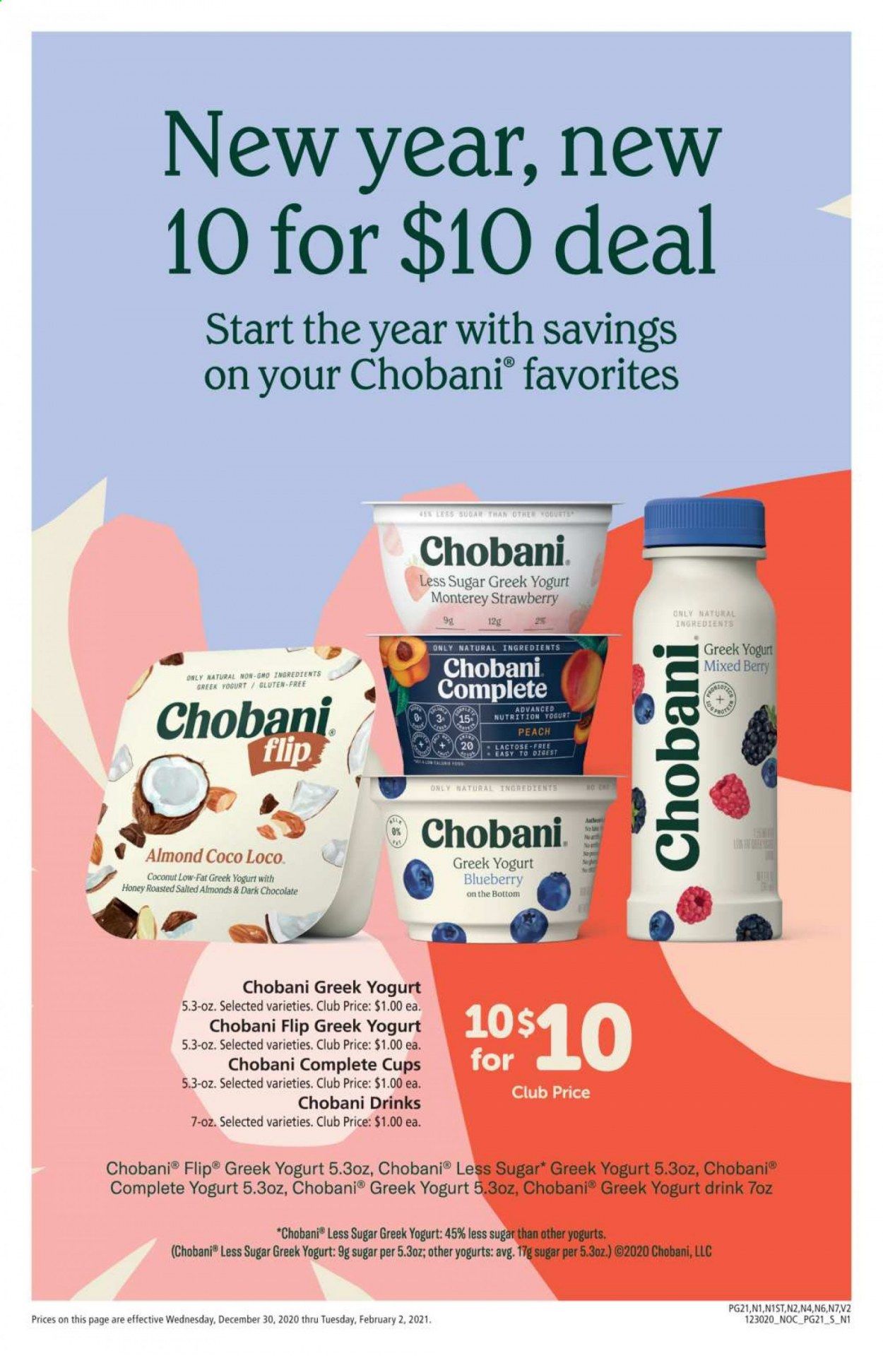 Safeway Weekly Ad Flyer December 30 to February 2