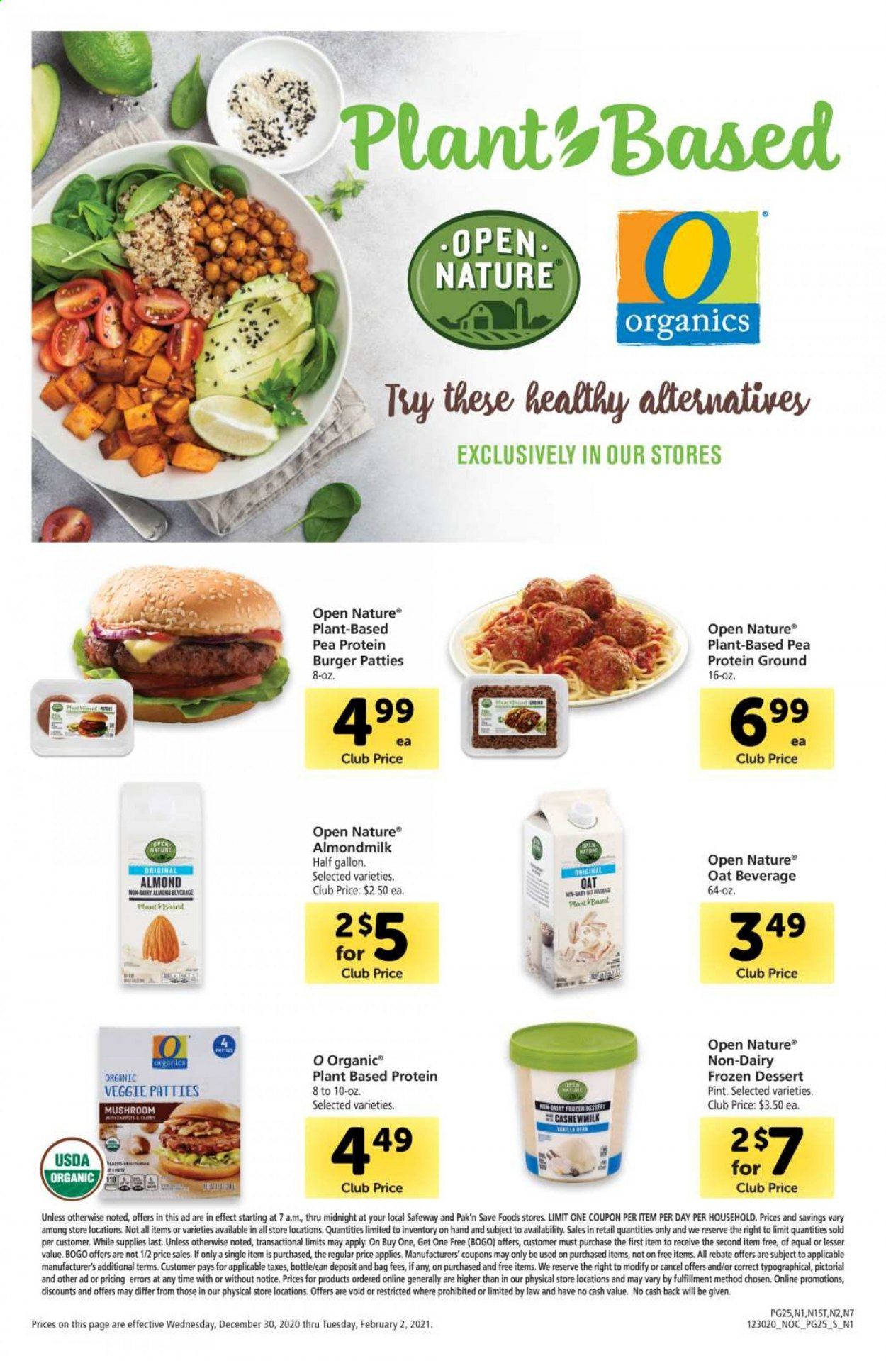 Safeway Weekly Ad Flyer December 30 to February 2