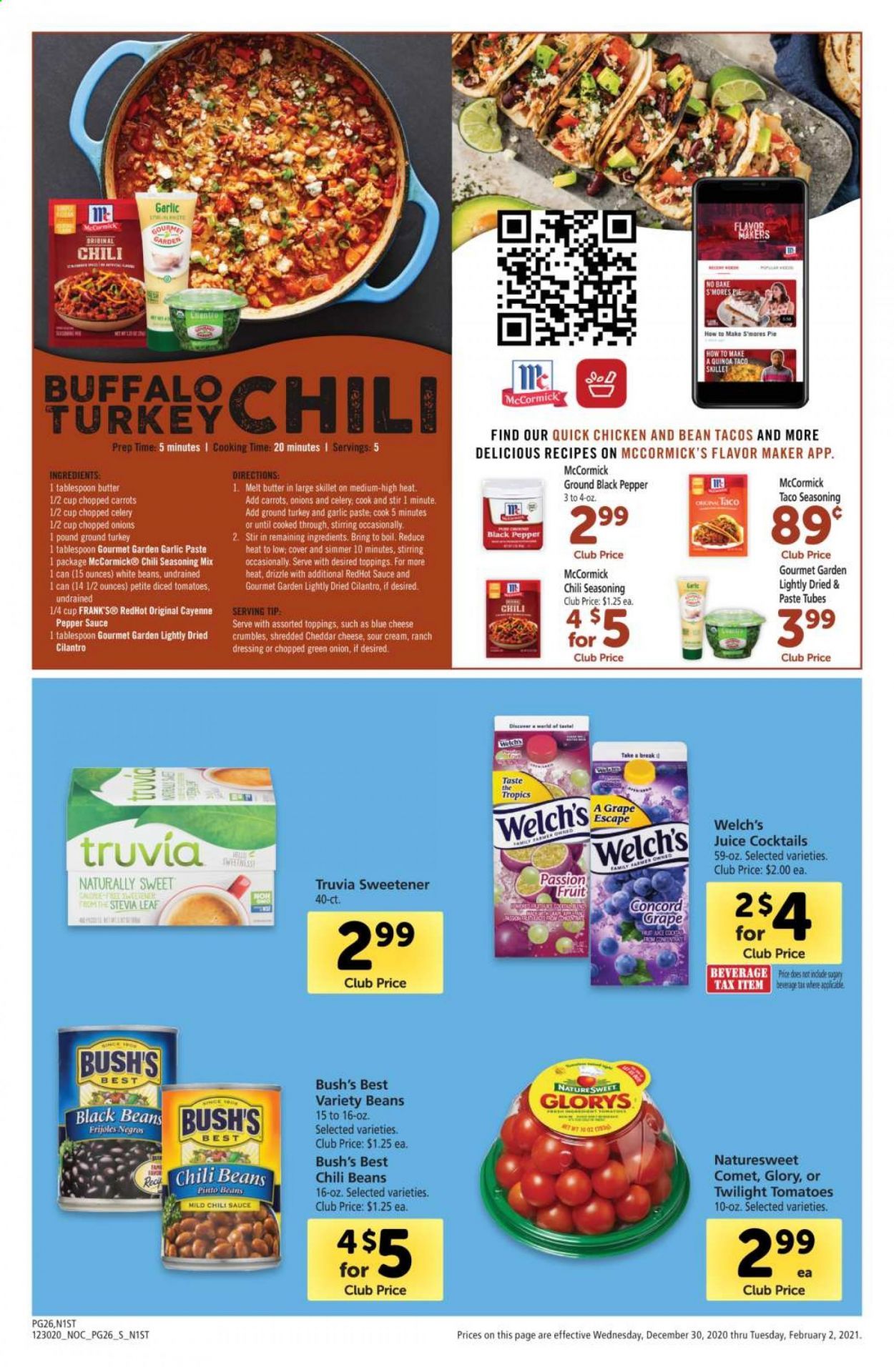 Safeway Weekly Ad Flyer December 30 to February 2