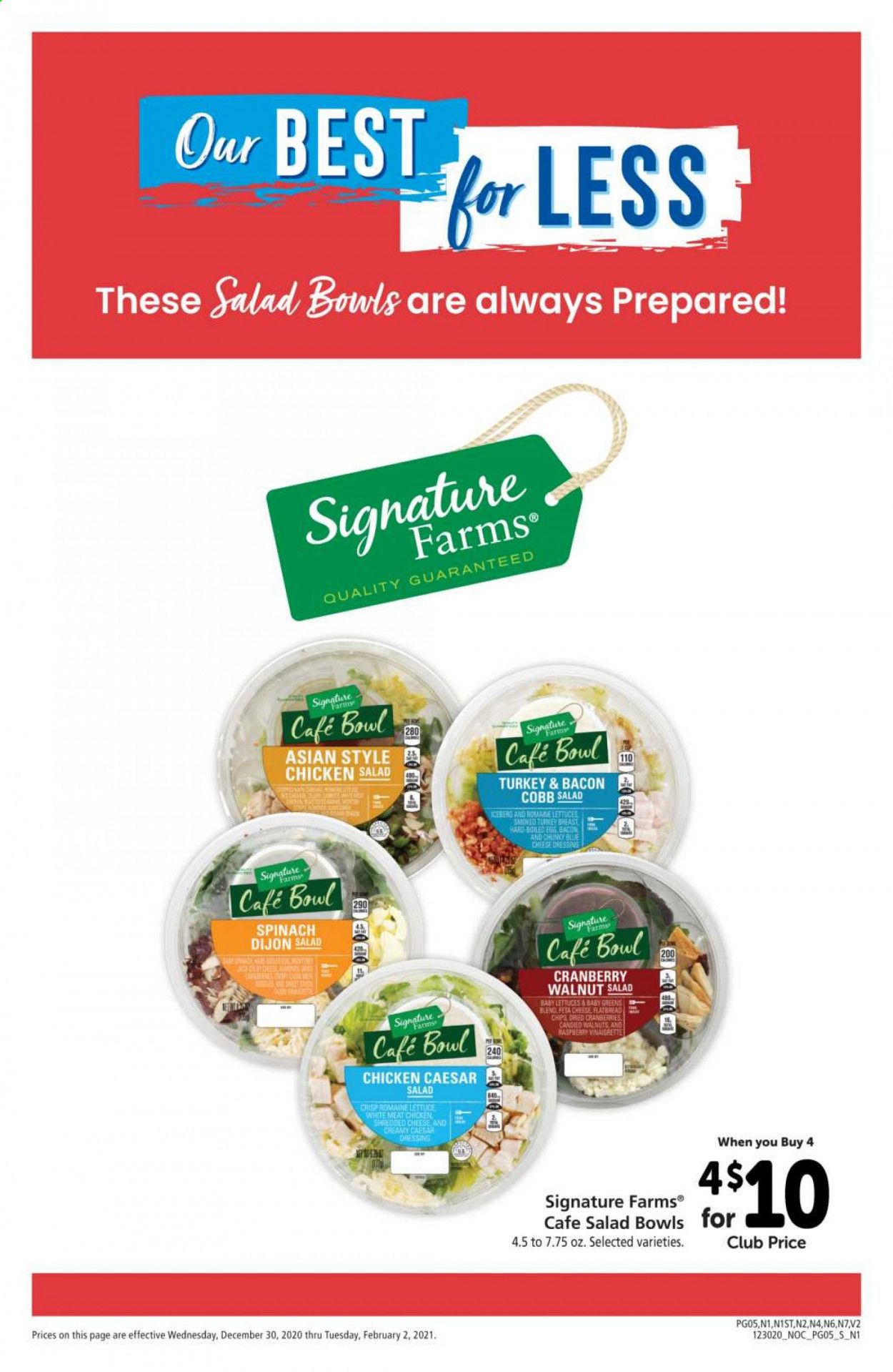 Safeway Weekly Ad Flyer December 30 to February 2