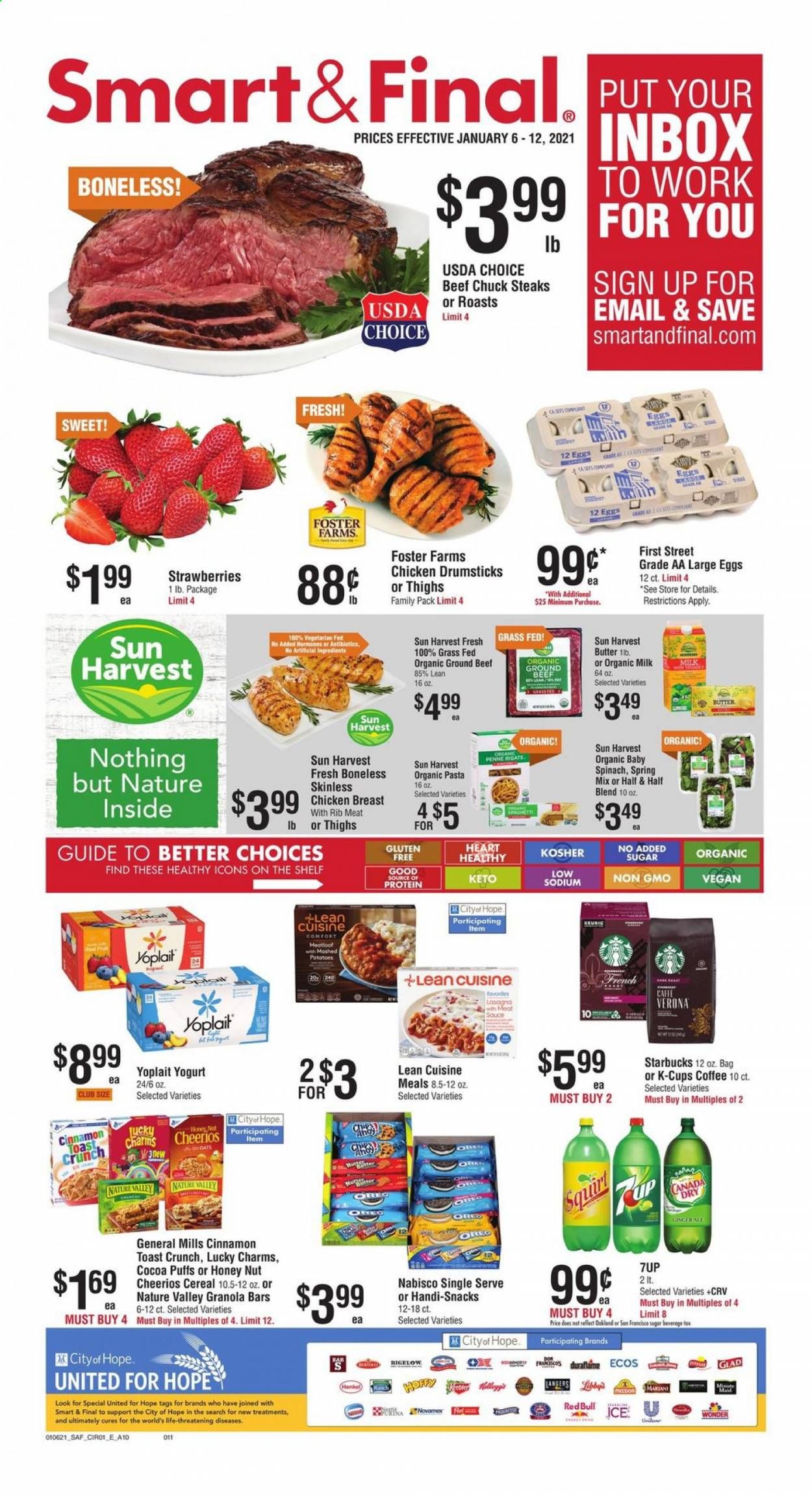 Smart & Final (AZ, CA, NV) Weekly Ad Flyer January 6 to January 12