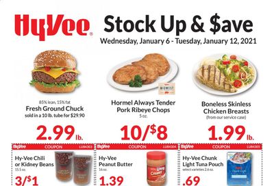 Hy-Vee (IA, IL, KS, MN, MO, NE, SD, WI) Weekly Ad Flyer January 5 to January 12