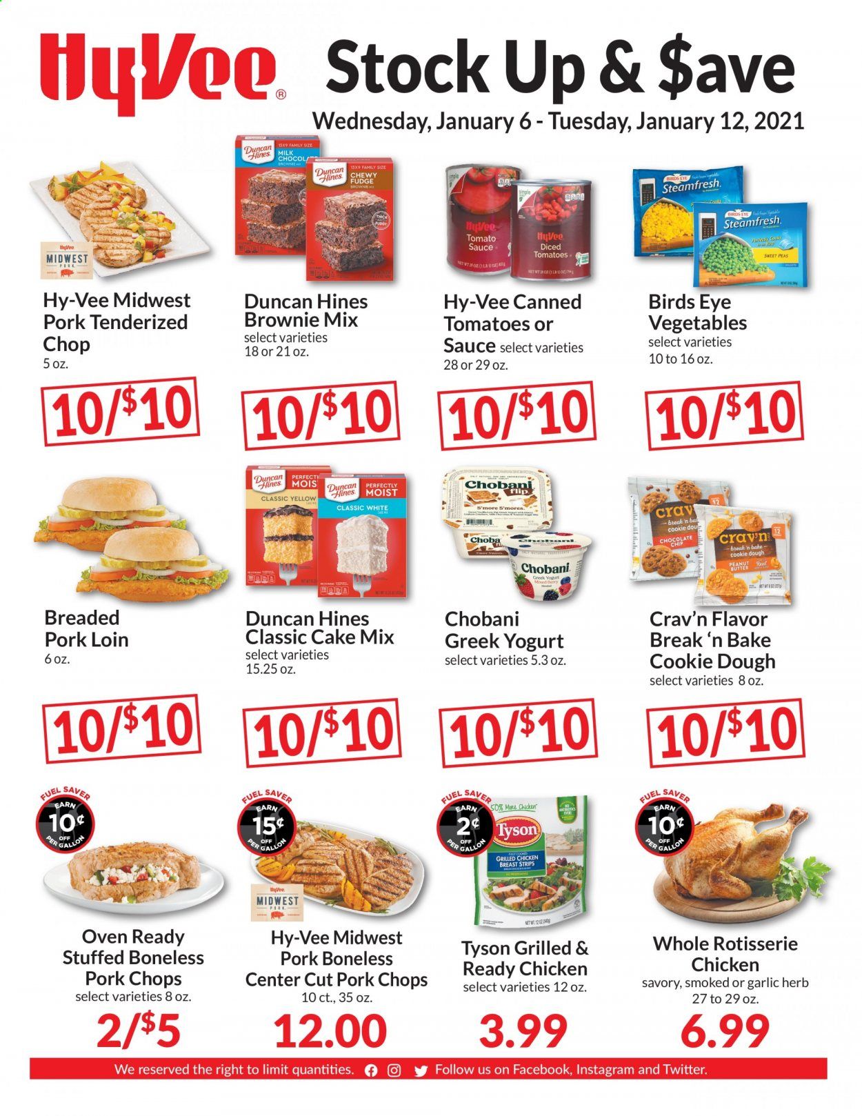 Hy-Vee (IA, IL, KS, MN, MO, NE, SD, WI) Weekly Ad Flyer January 5 to January 12