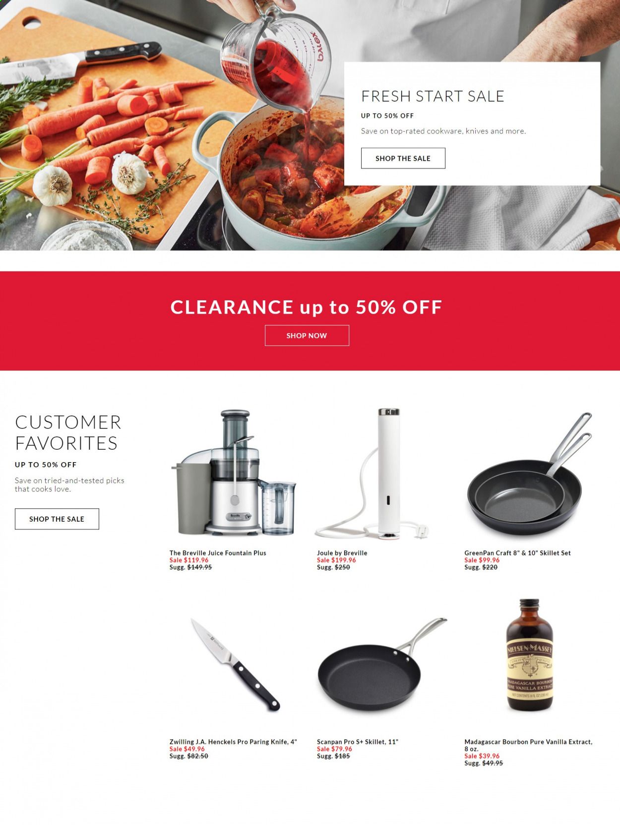 Sur La Table Weekly Ad Flyer January 5 to January 12