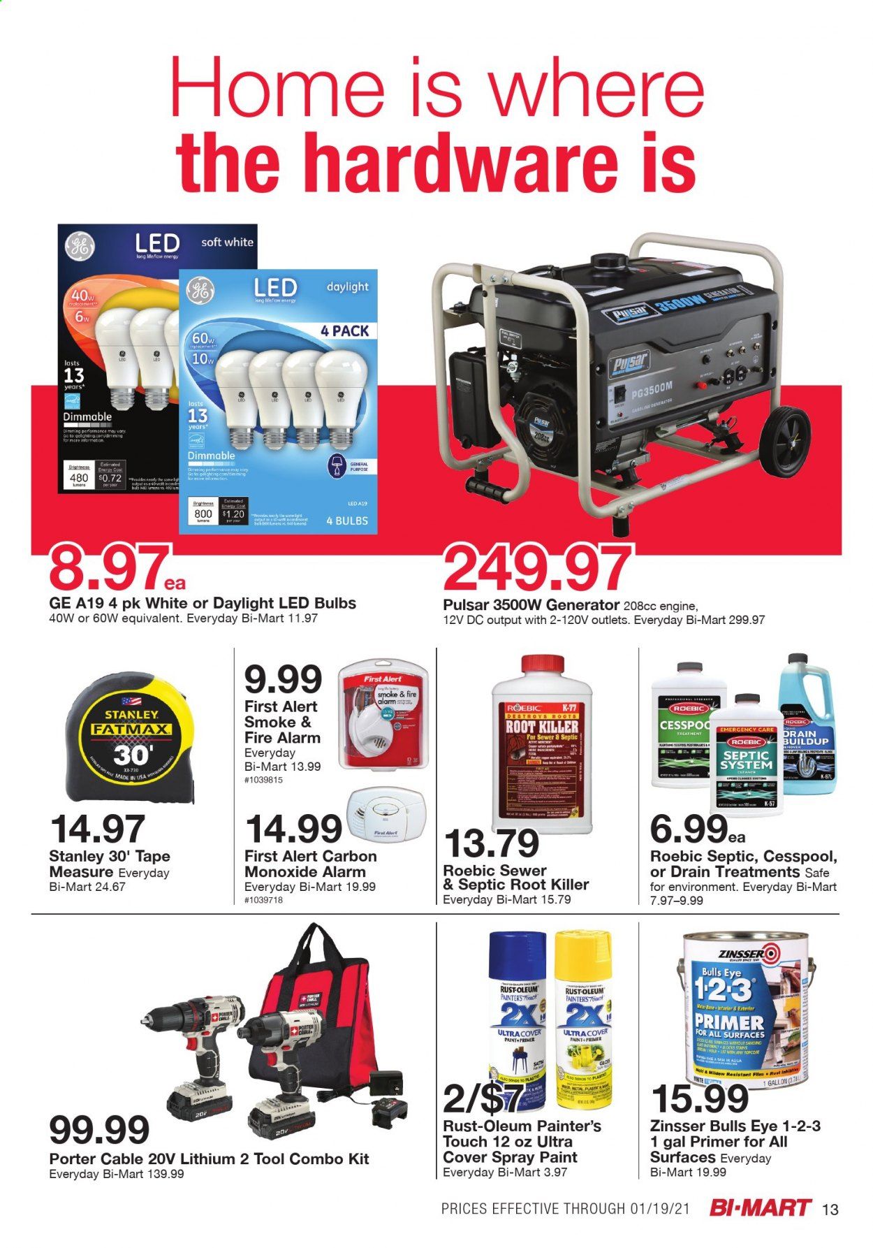 Bi-Mart Weekly Ad Flyer January 5 to January 19